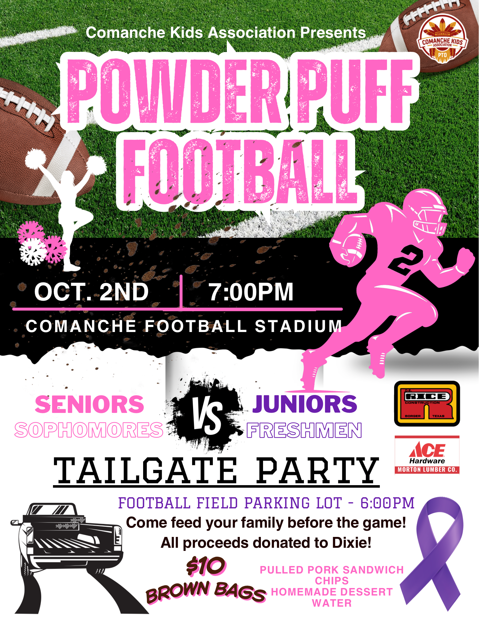 Campaign cover image for Powder Puff Football