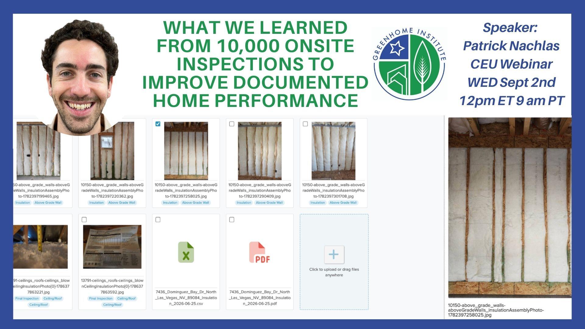 Campaign cover image for What we learned from 10,000 onsite inspections to improve documented home performance