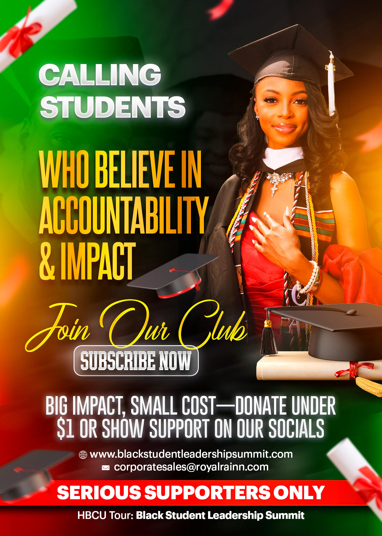 Campaign cover image for IGNITE THE CHANGE: A COLLECTIVE CALL TO UPLIFT HBCU COMMUNITIES
