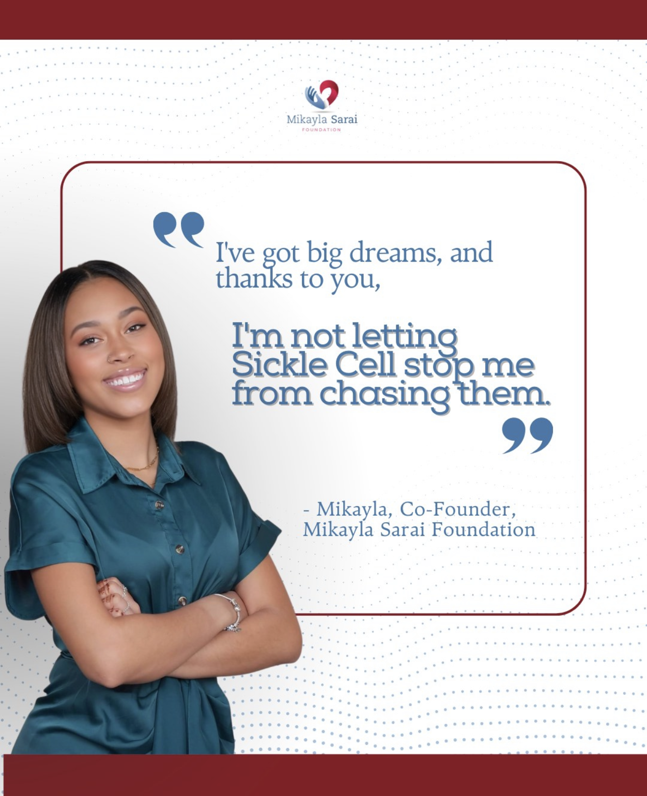 Campaign cover image for Our Health, Our Power | Mikayla Sarai Foundation