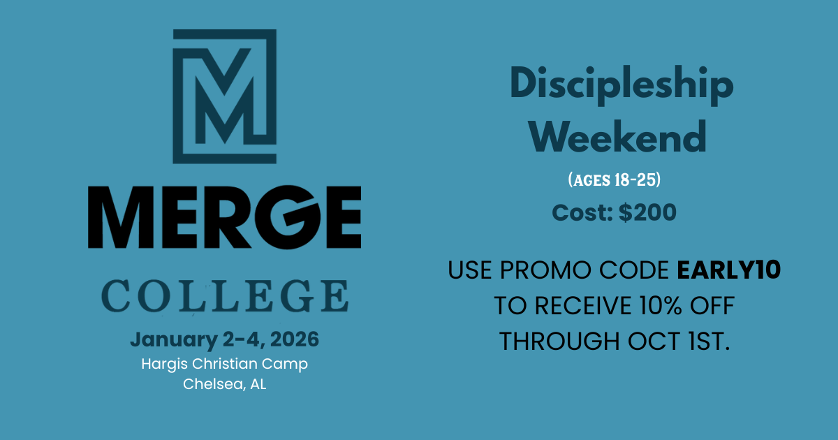 Campaign cover image for MERGE College Discipleship Weekend