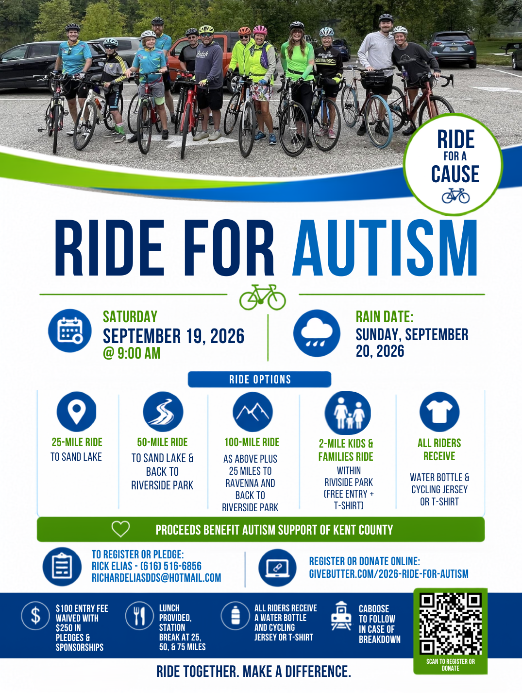 Campaign cover image for 2026 Ride for Autism
