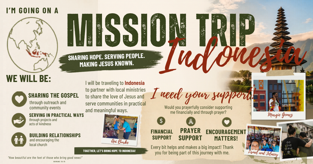 Campaign cover for Missions Trip to Indonesia
