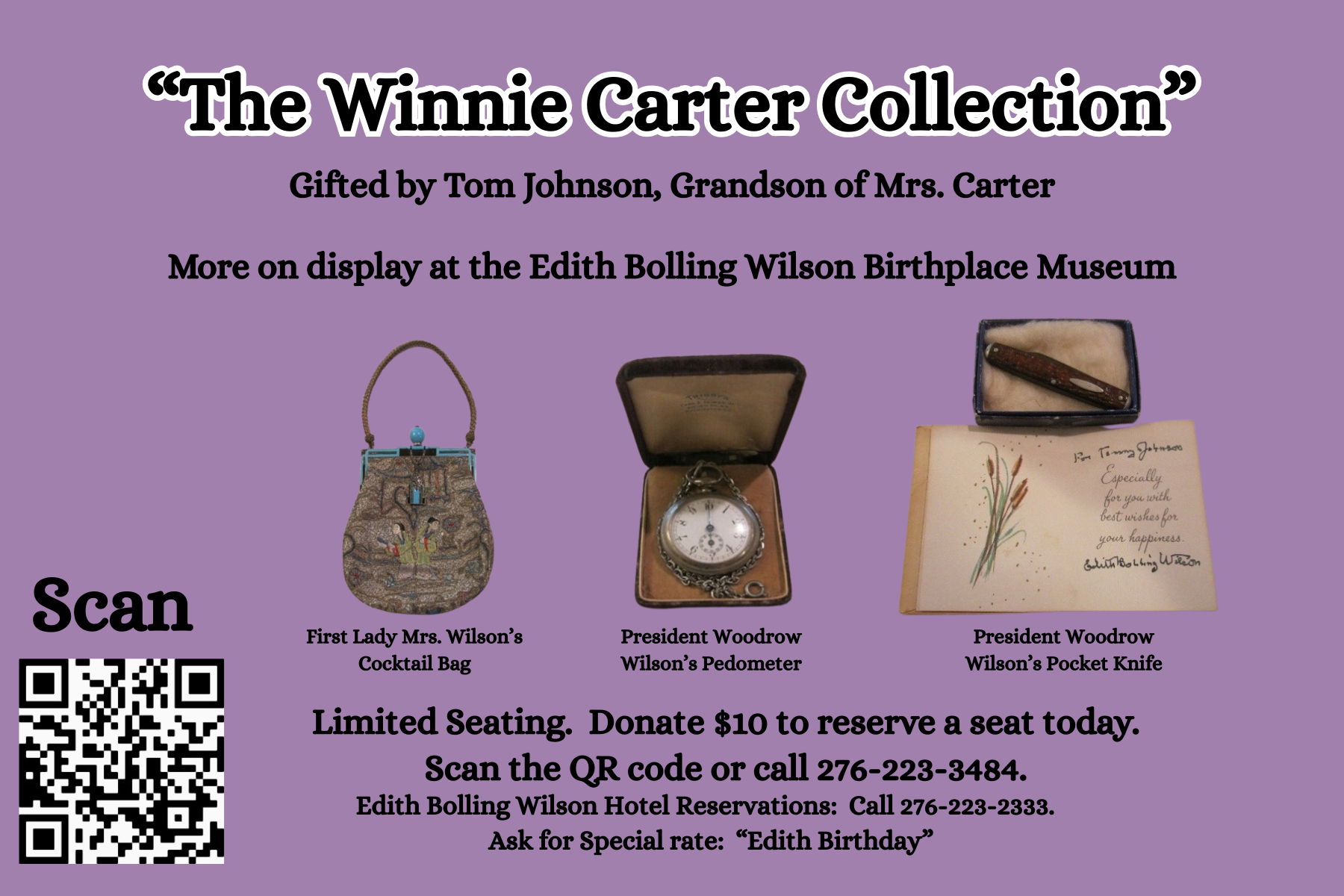 Campaign cover image for Edith Bolling Wilson Birthday Celebration