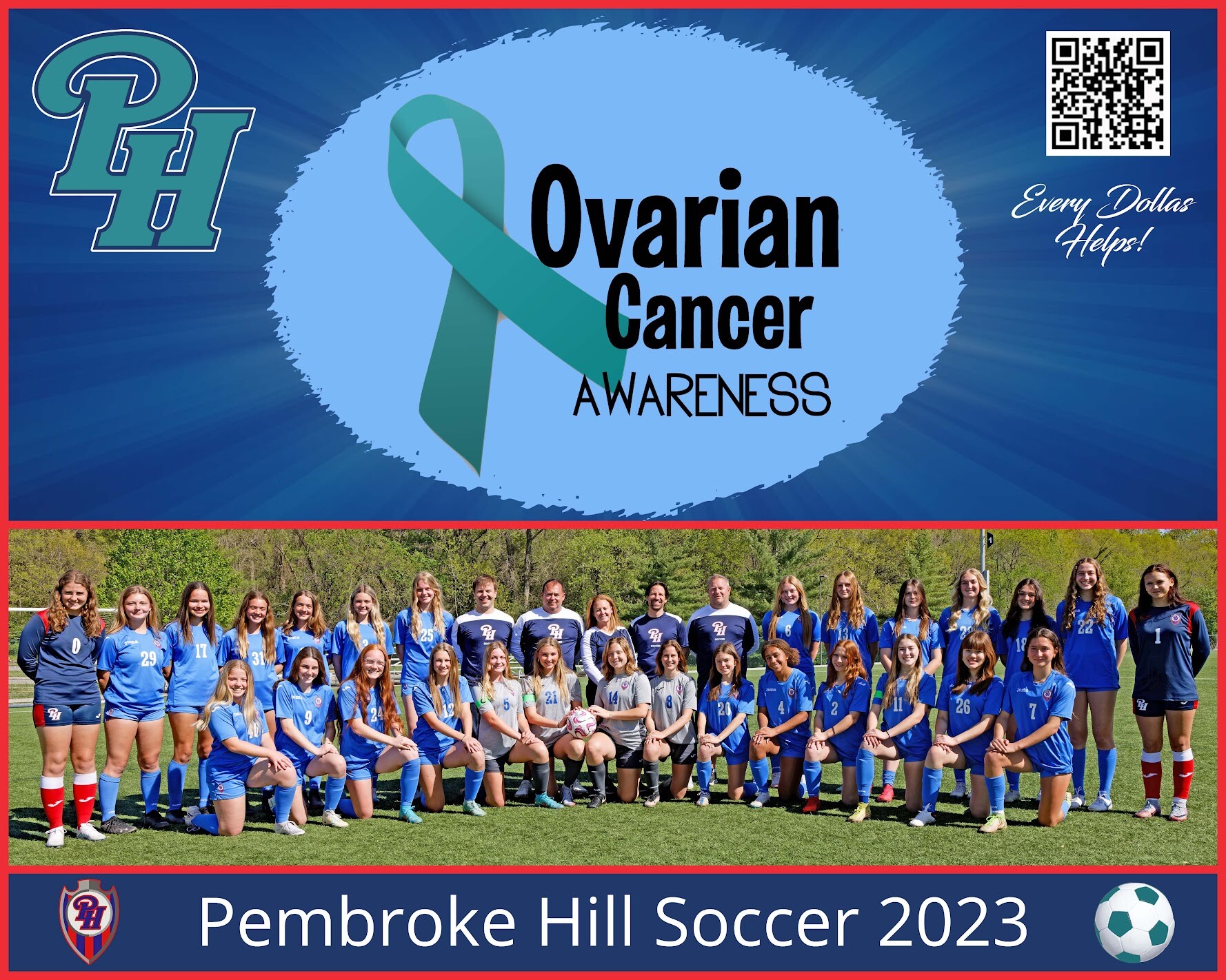 Campaign cover image for PHS - Ovarian Cancer Awareness 2023
