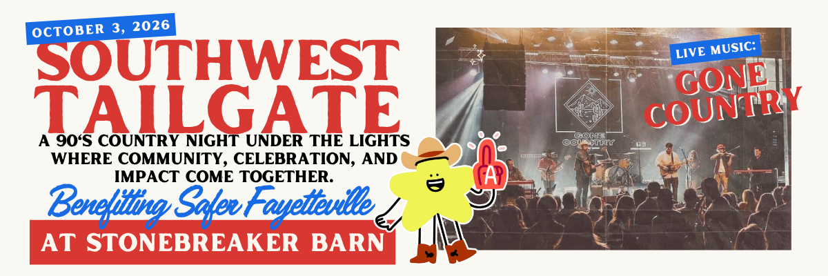 Campaign cover image for Safer Fayetteville Southwest Tailgate 2026 Sponsorships & Tickets