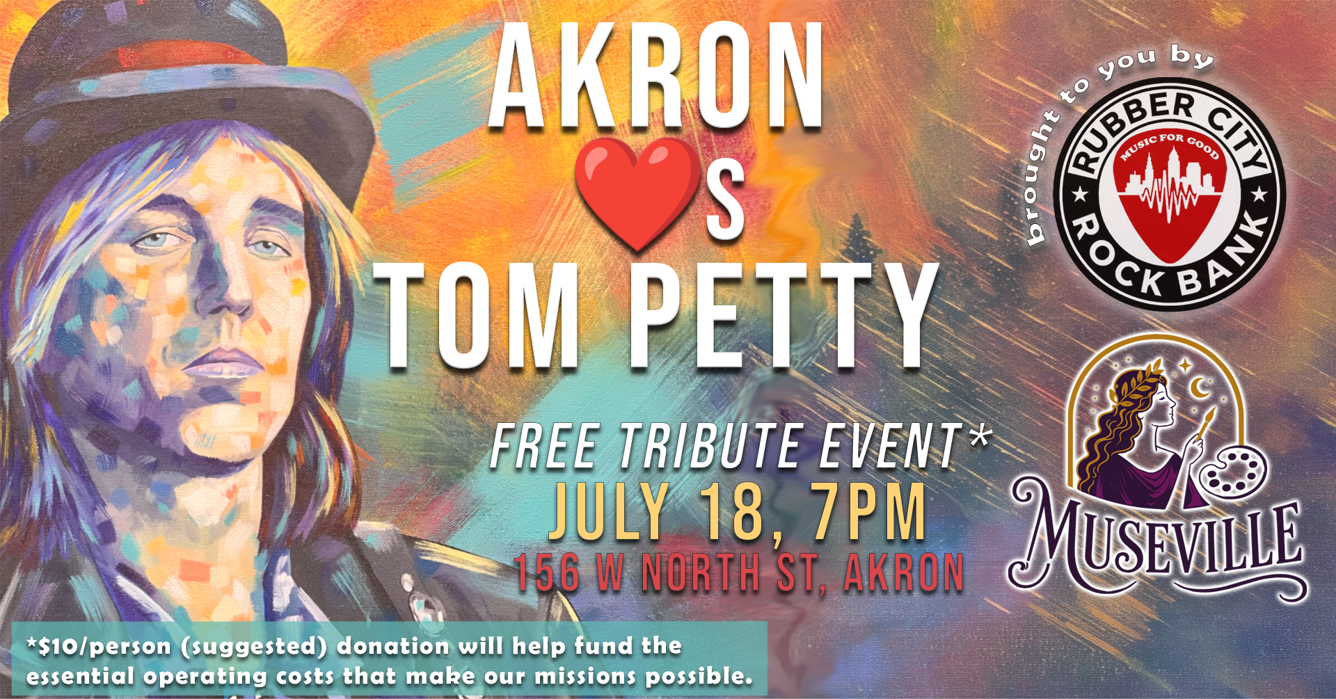 Campaign cover for Tom Petty Tribute Fundraiser