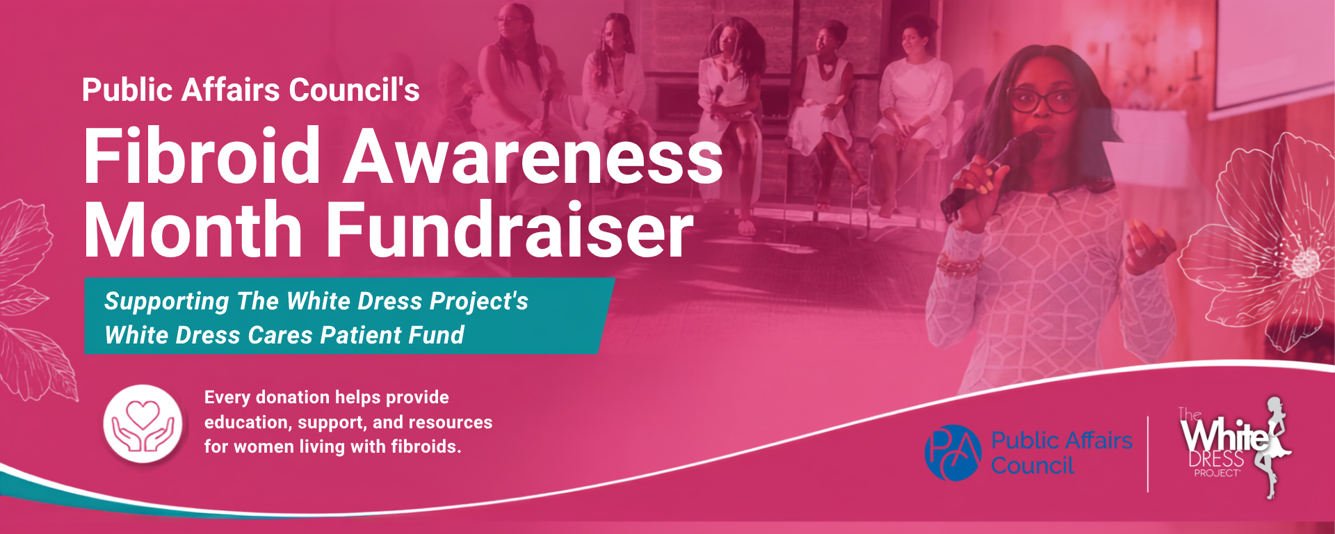 Campaign cover image for Support the Public Affairs Council’s Fibroid Awareness Month Fundraiser