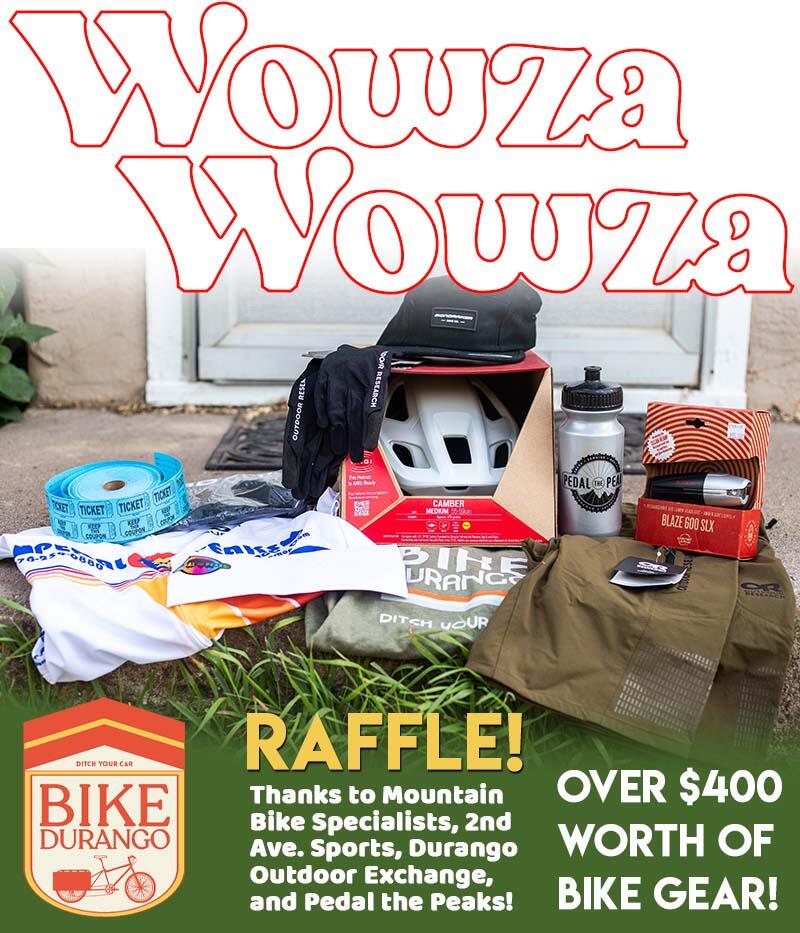 Durango Raffles It's a Bike Durango Raffle!