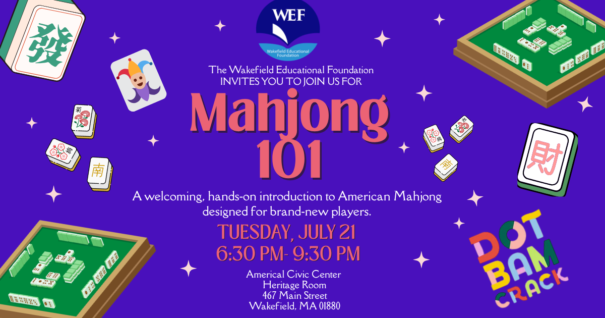 Campaign cover image for Mahjong 101 in support of WEF