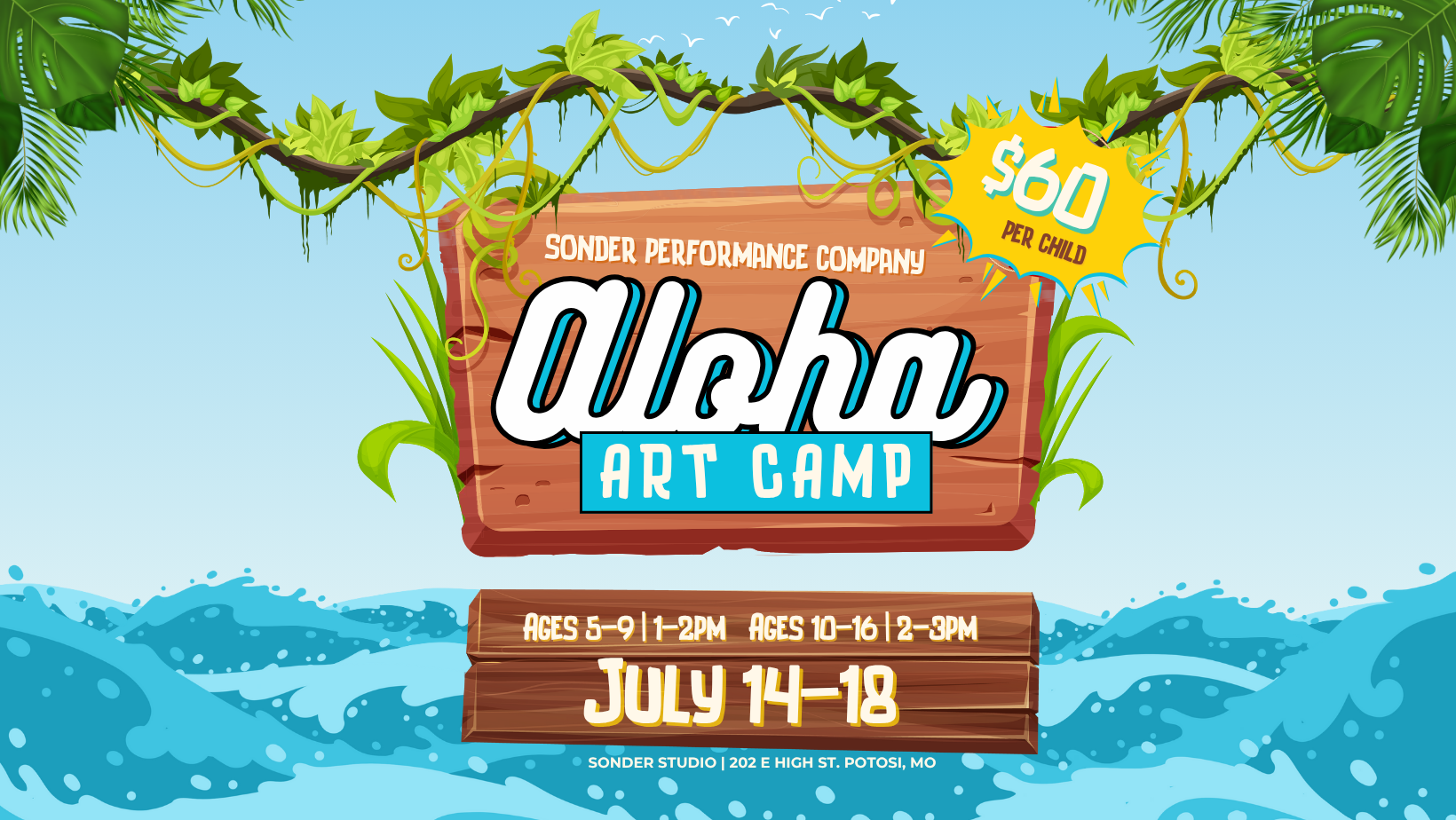 Campaign cover image for Aloha Art Camp 2025