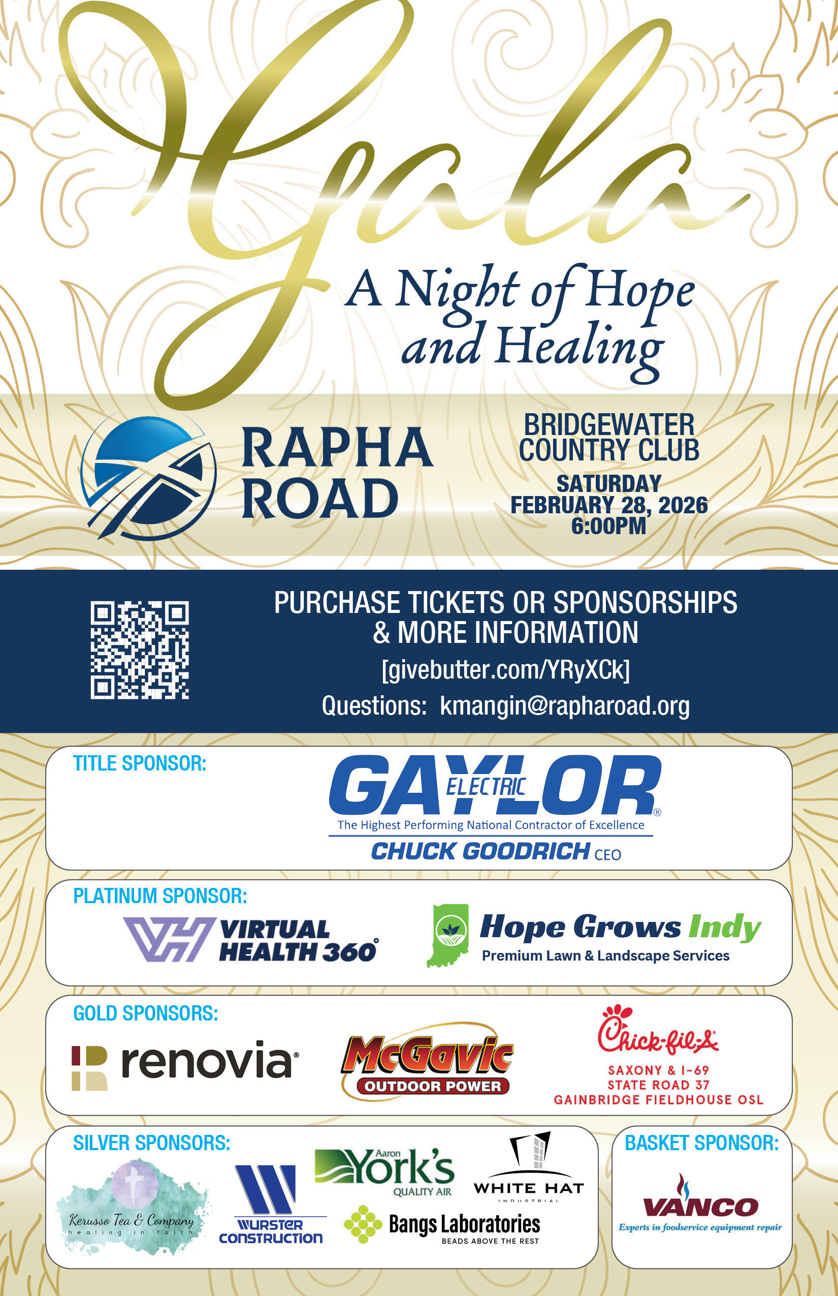 Campaign cover image for 2026 Night of Hope and Healing Gala