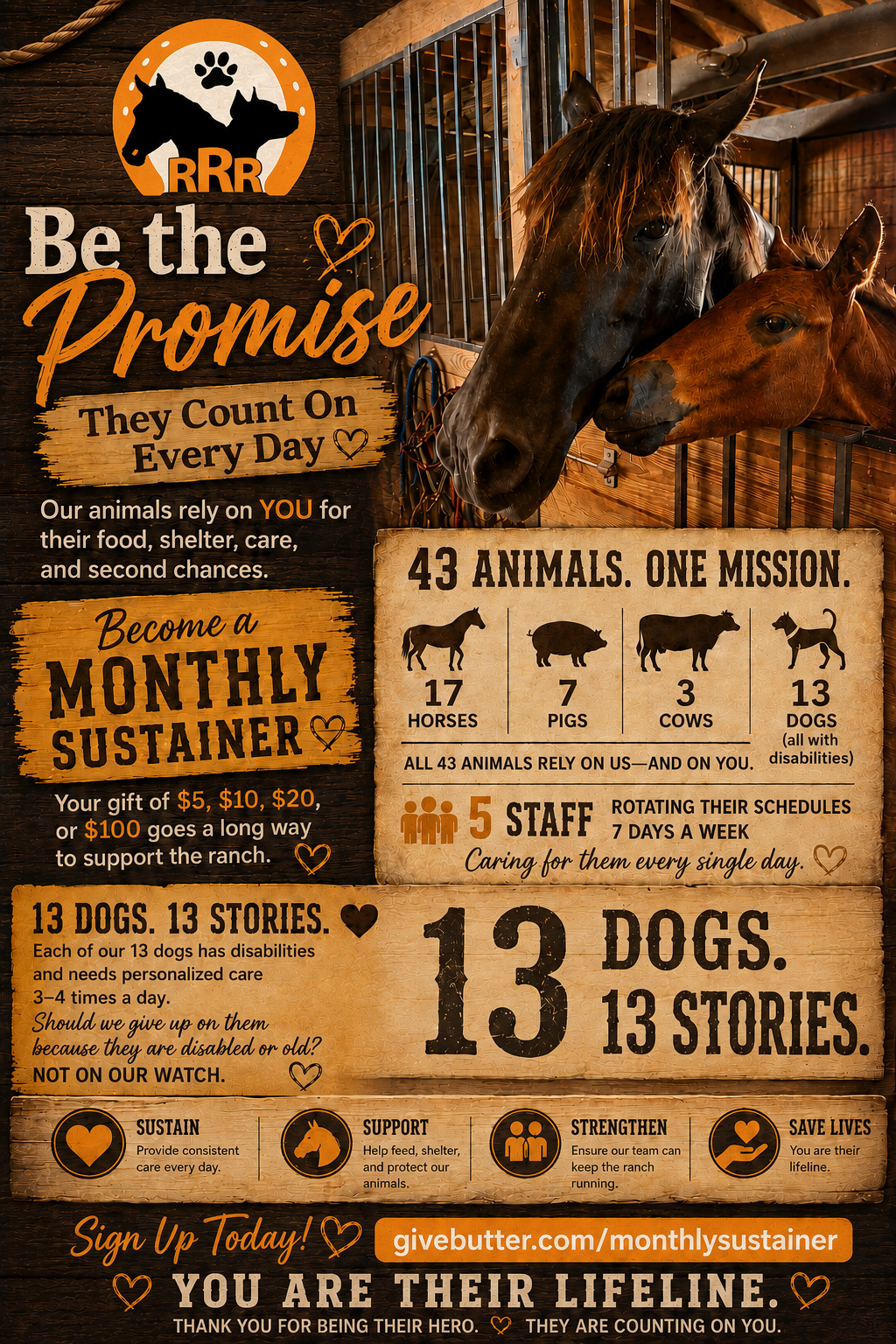 Campaign cover image for Be Monthly Sustainer