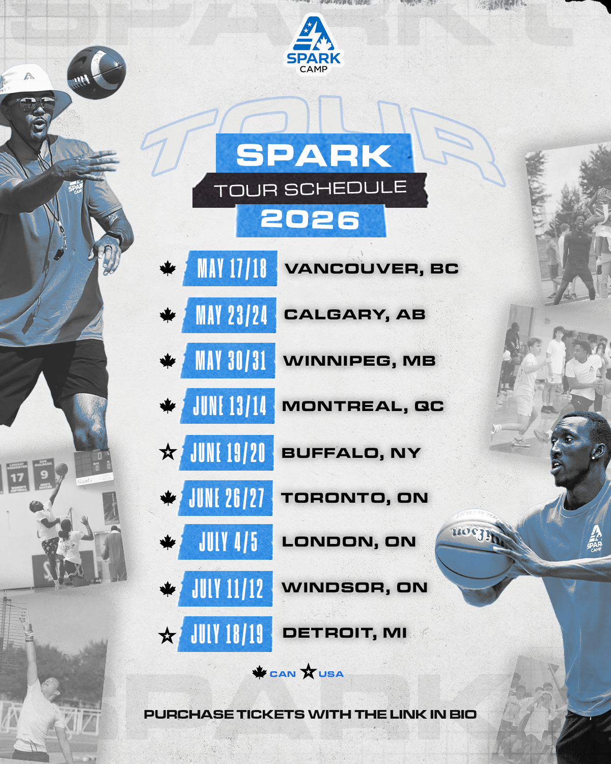 Campaign cover image for SPARK CAMP TOUR 2026