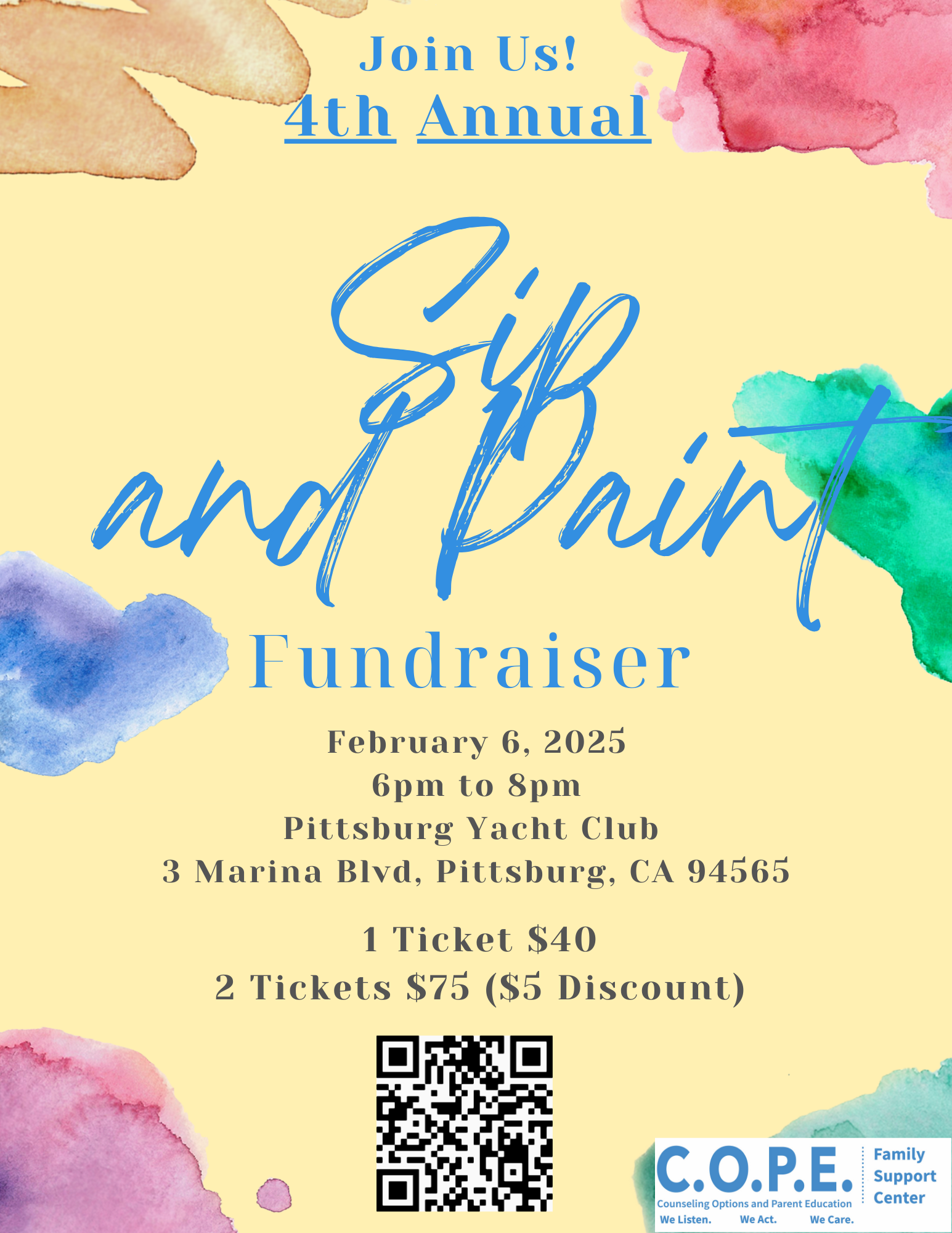 Campaign cover image for 4th Annual Sip & Paint