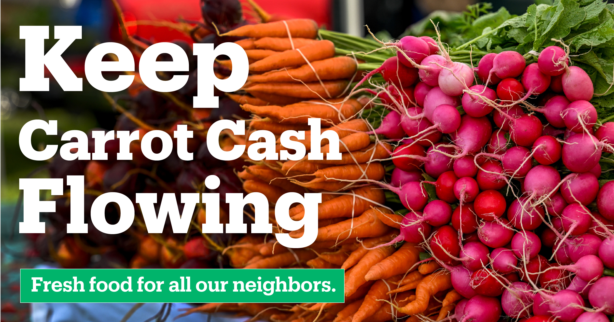 Campaign cover image for Keep the Carrot Cash Flowing
