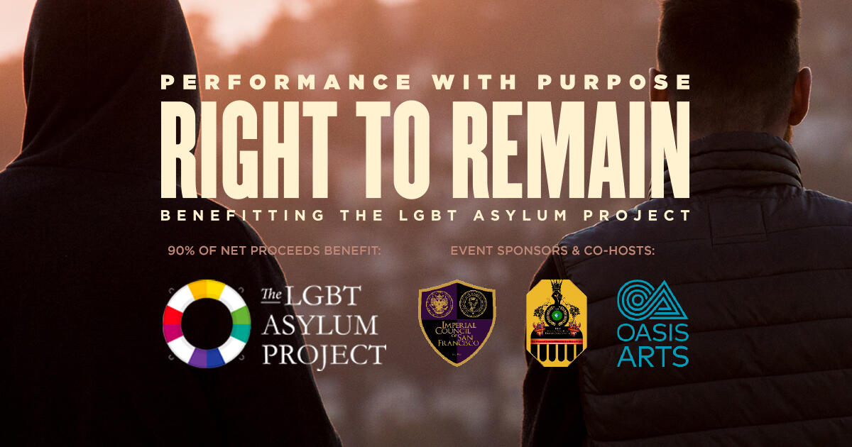 Campaign cover image for Performance with Purpose: Right to Remain