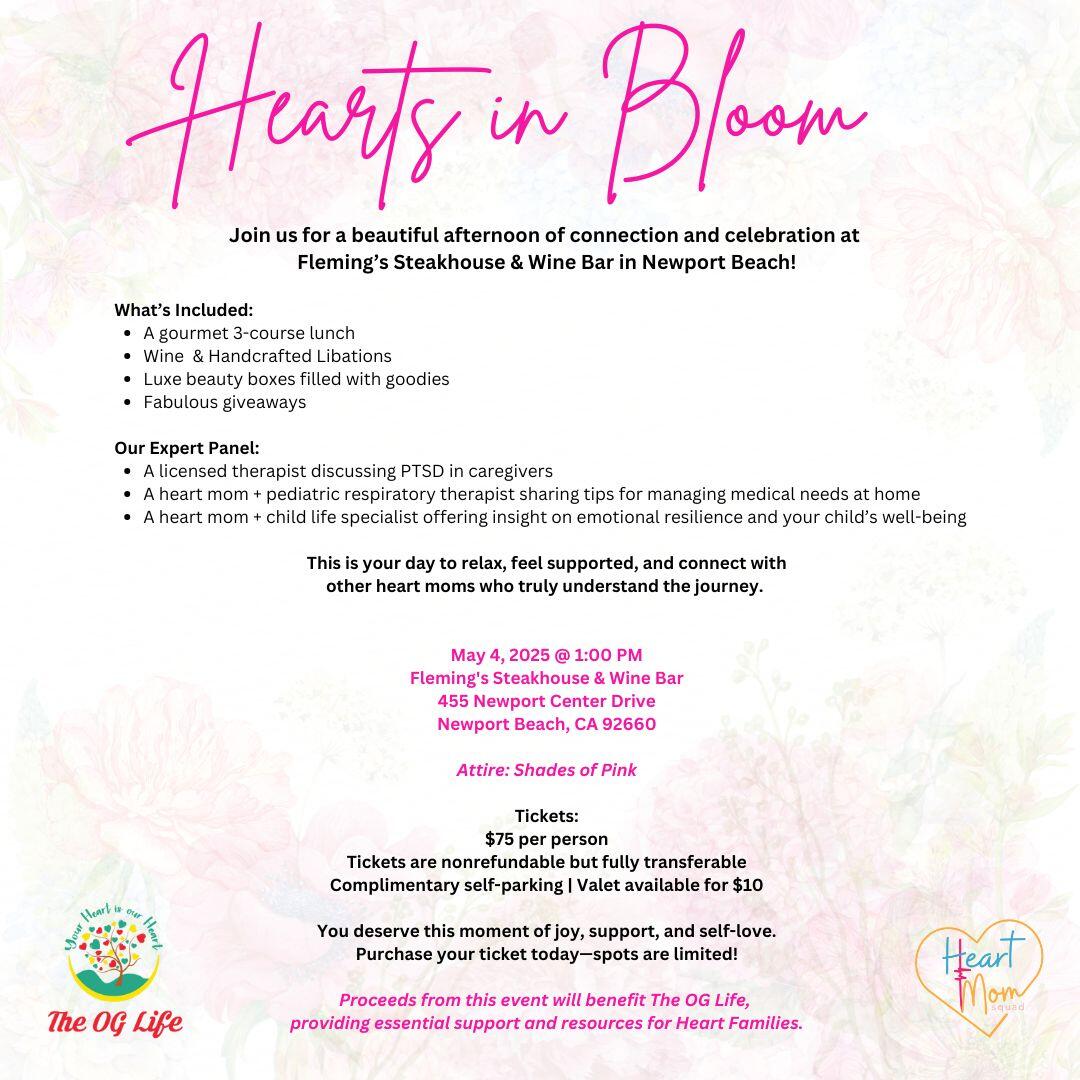 Campaign cover image for Hearts in Bloom Luncheon