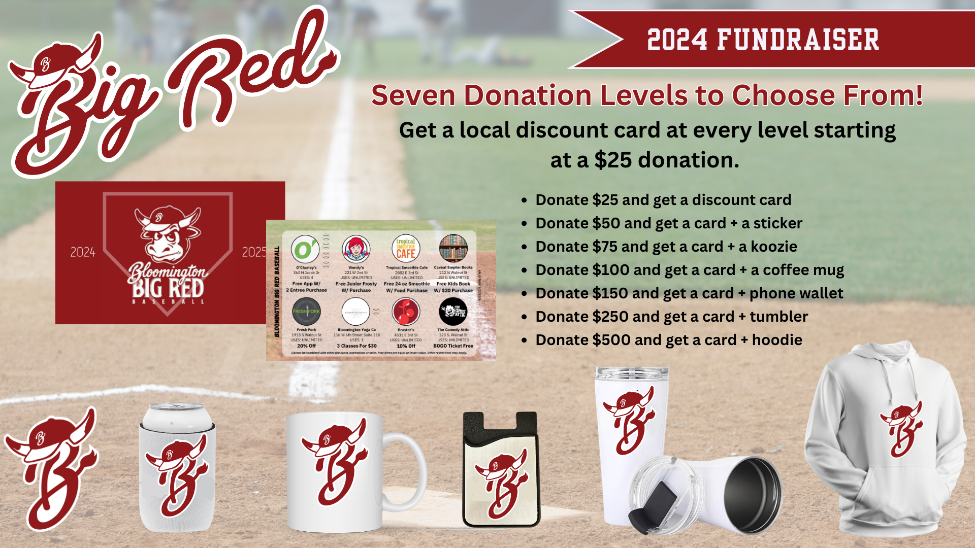 Campaign cover image for Support Big Red Baseball! ⚾