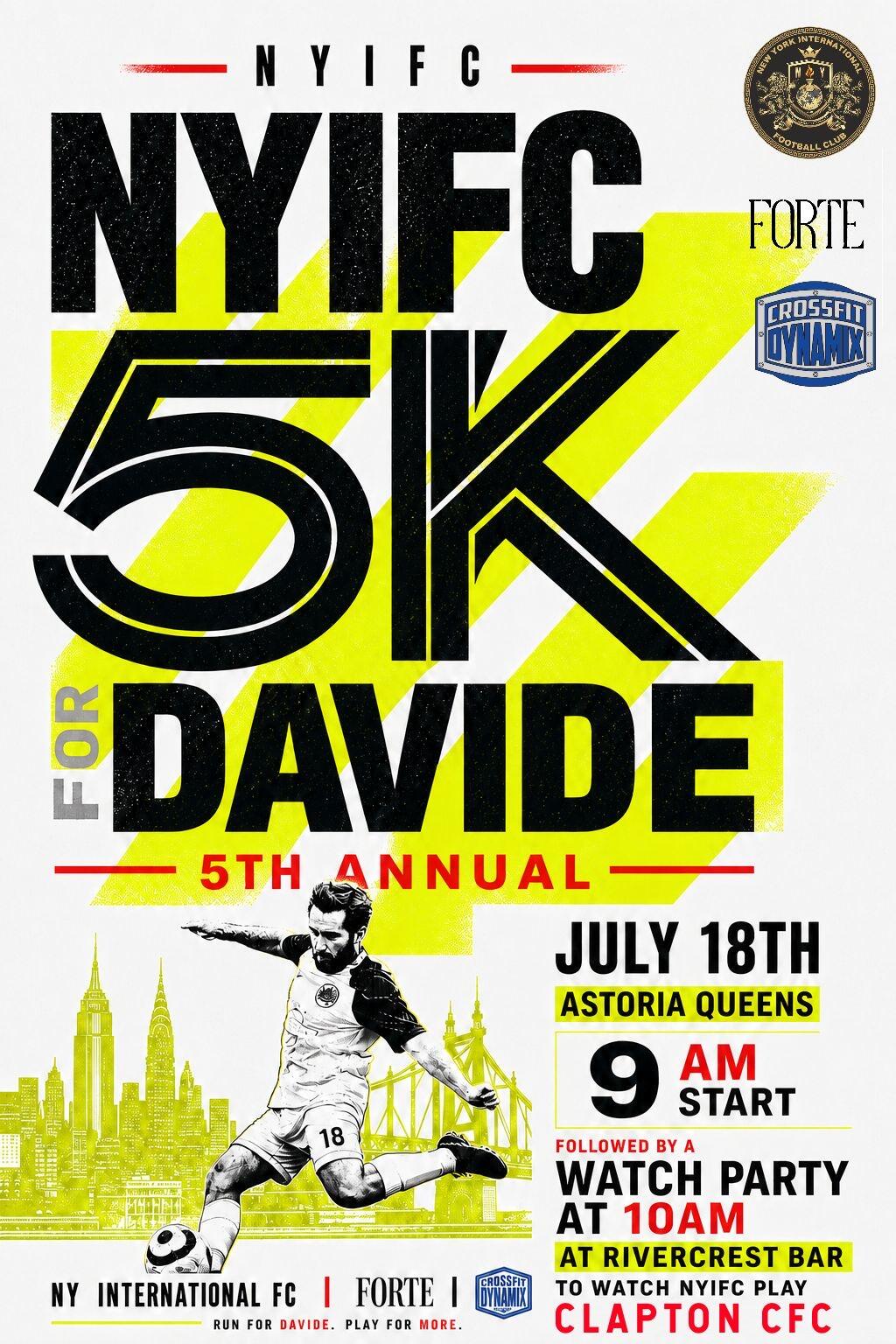 Campaign cover for 5th Annual 5k for Davide