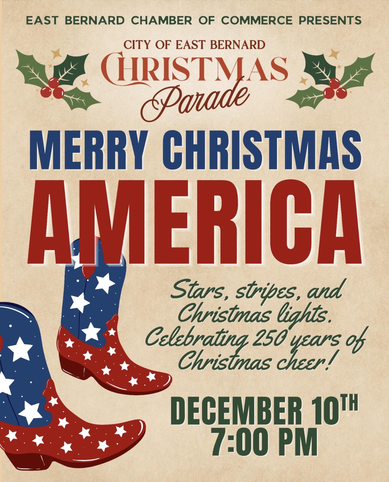 Campaign cover image for East Bernard Christmas Parade 2026