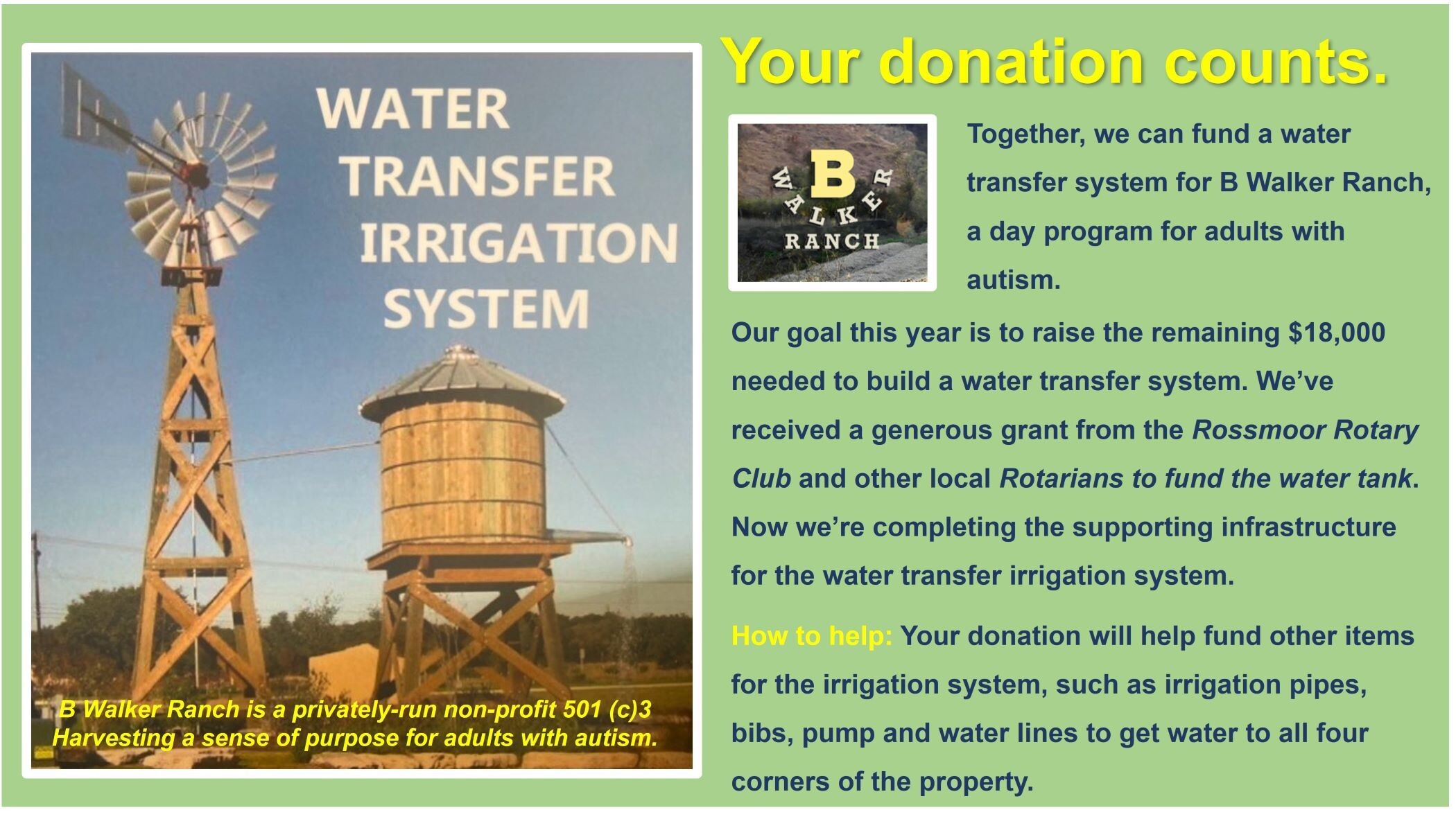 Campaign cover image for Plant a seed. Help B Walker Ranch the week of Giving Tuesday!