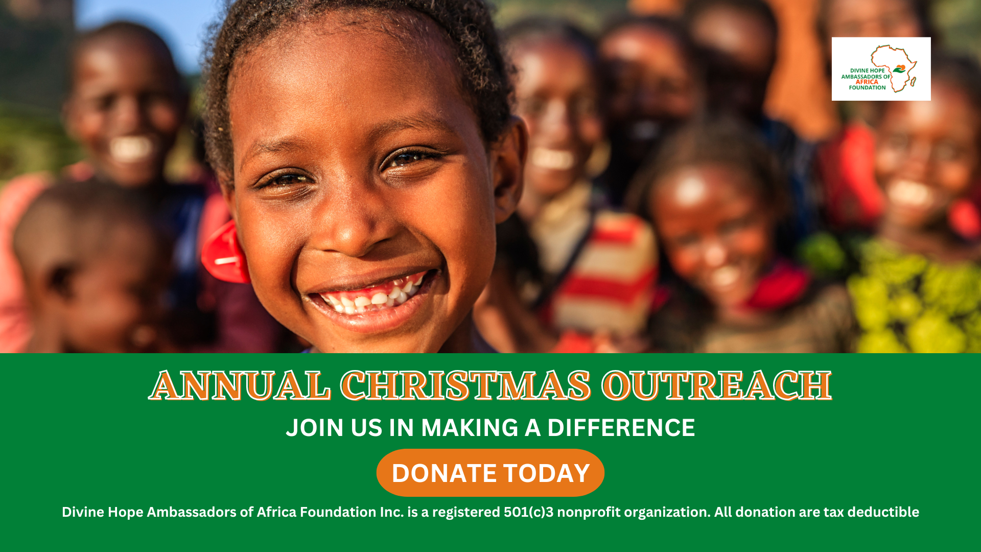 Campaign cover image for ANNUAL CHRISTMAS OUTREACH 2024