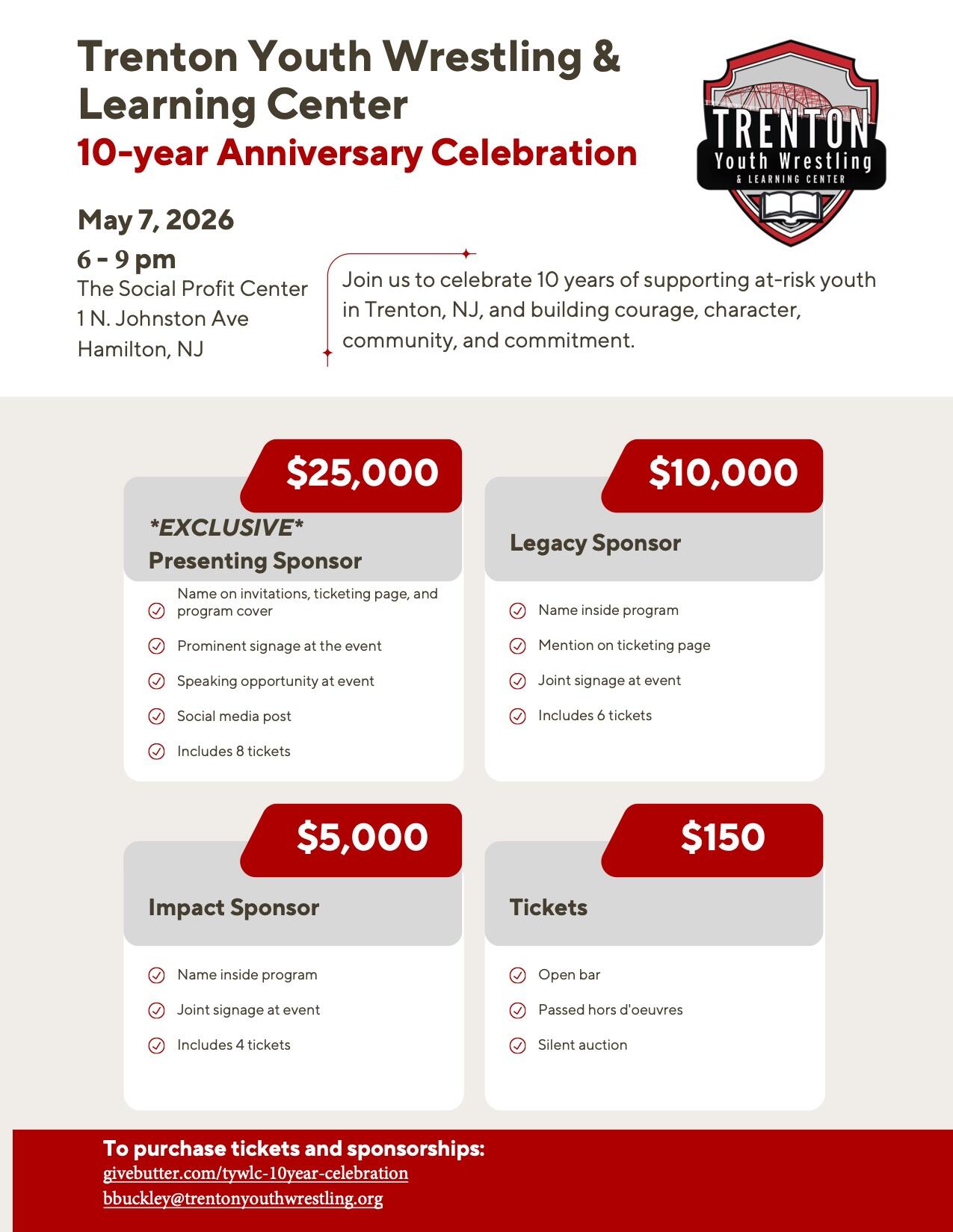 Campaign cover image for TYWLC 10 Year Anniversary