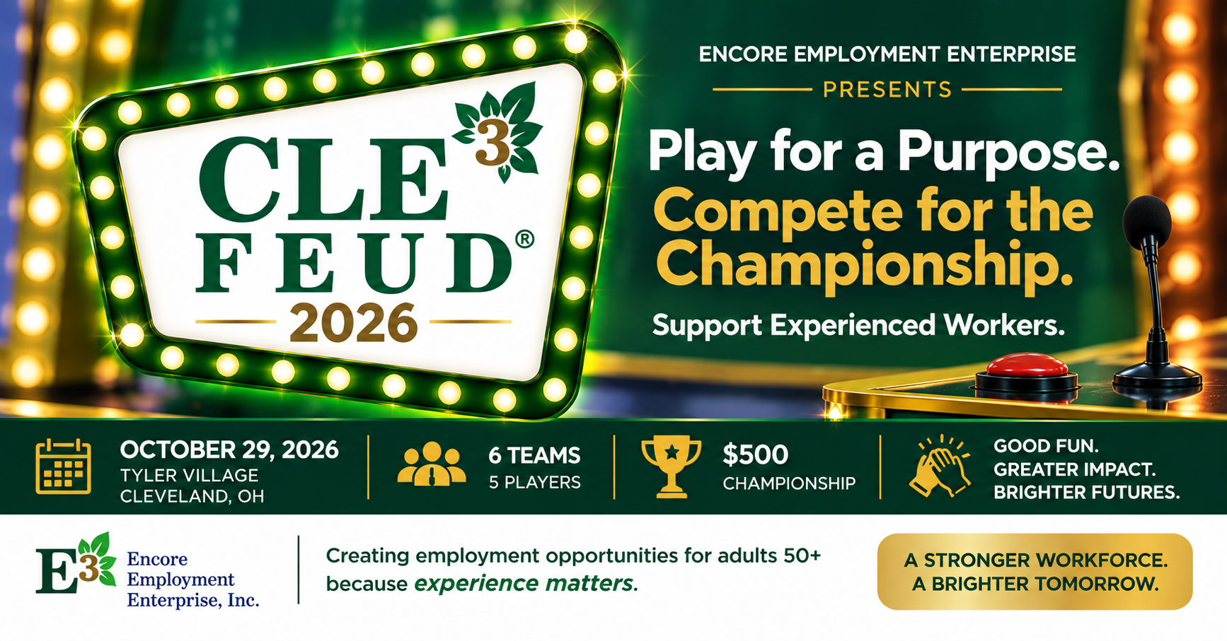 Campaign cover image for CLE FEUD® 2026