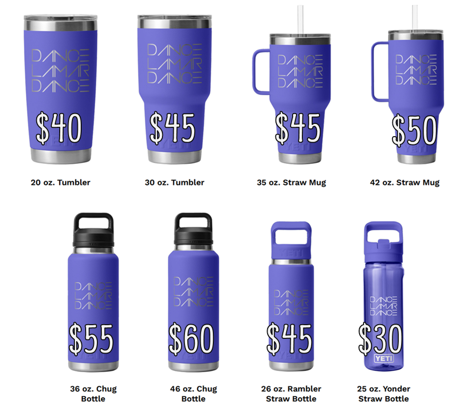 Campaign cover image for Lamar Dance Yeti Fundraiser