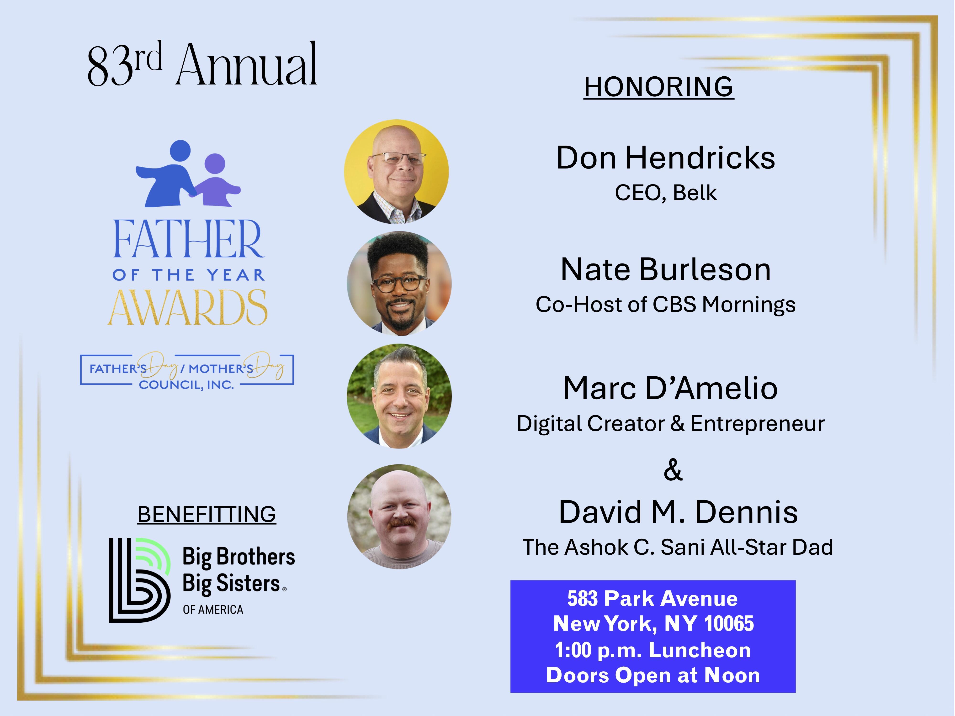 Campaign cover image for 2025 Father of the Year Awards