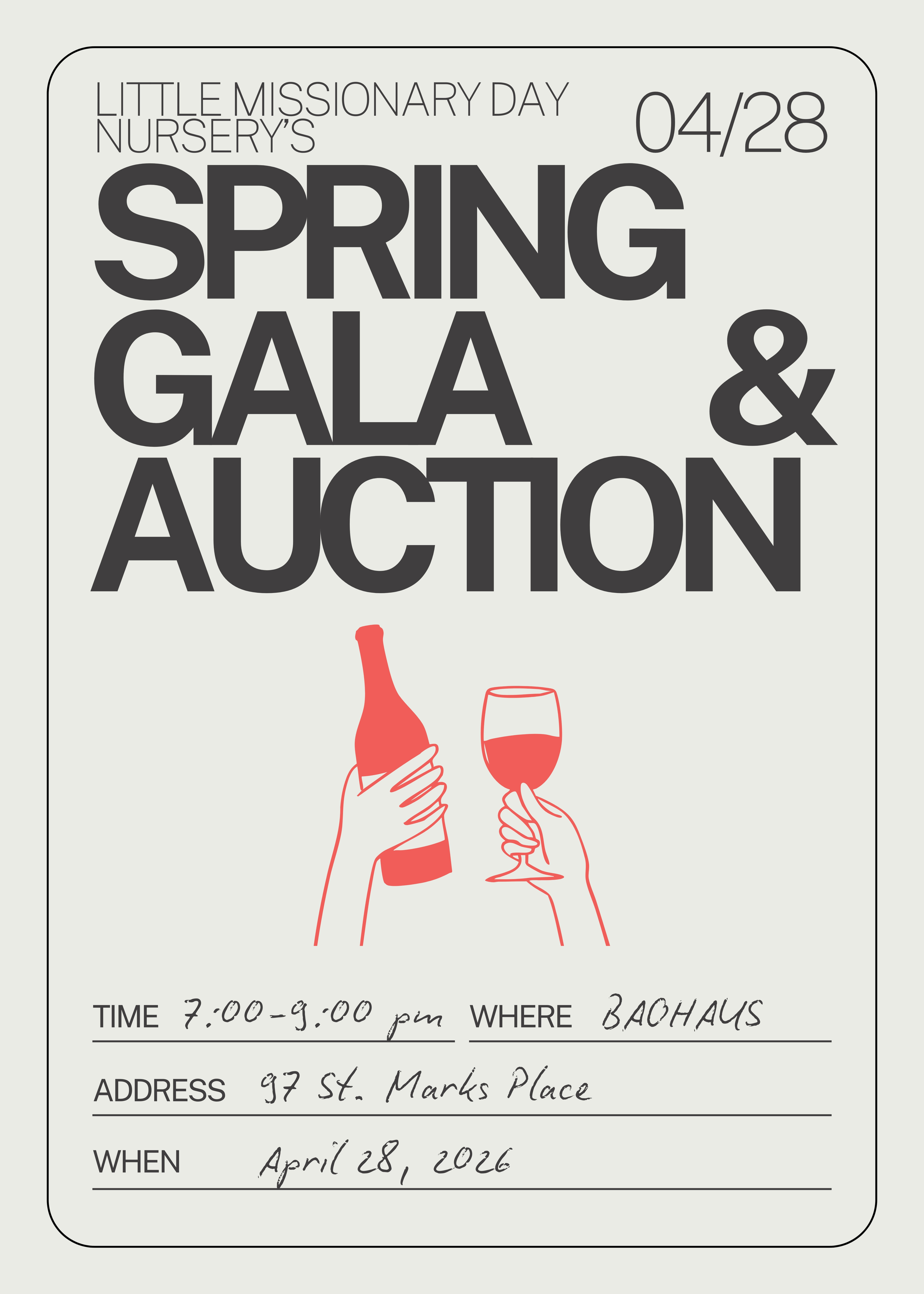 Campaign cover image for Spring Auction 2026