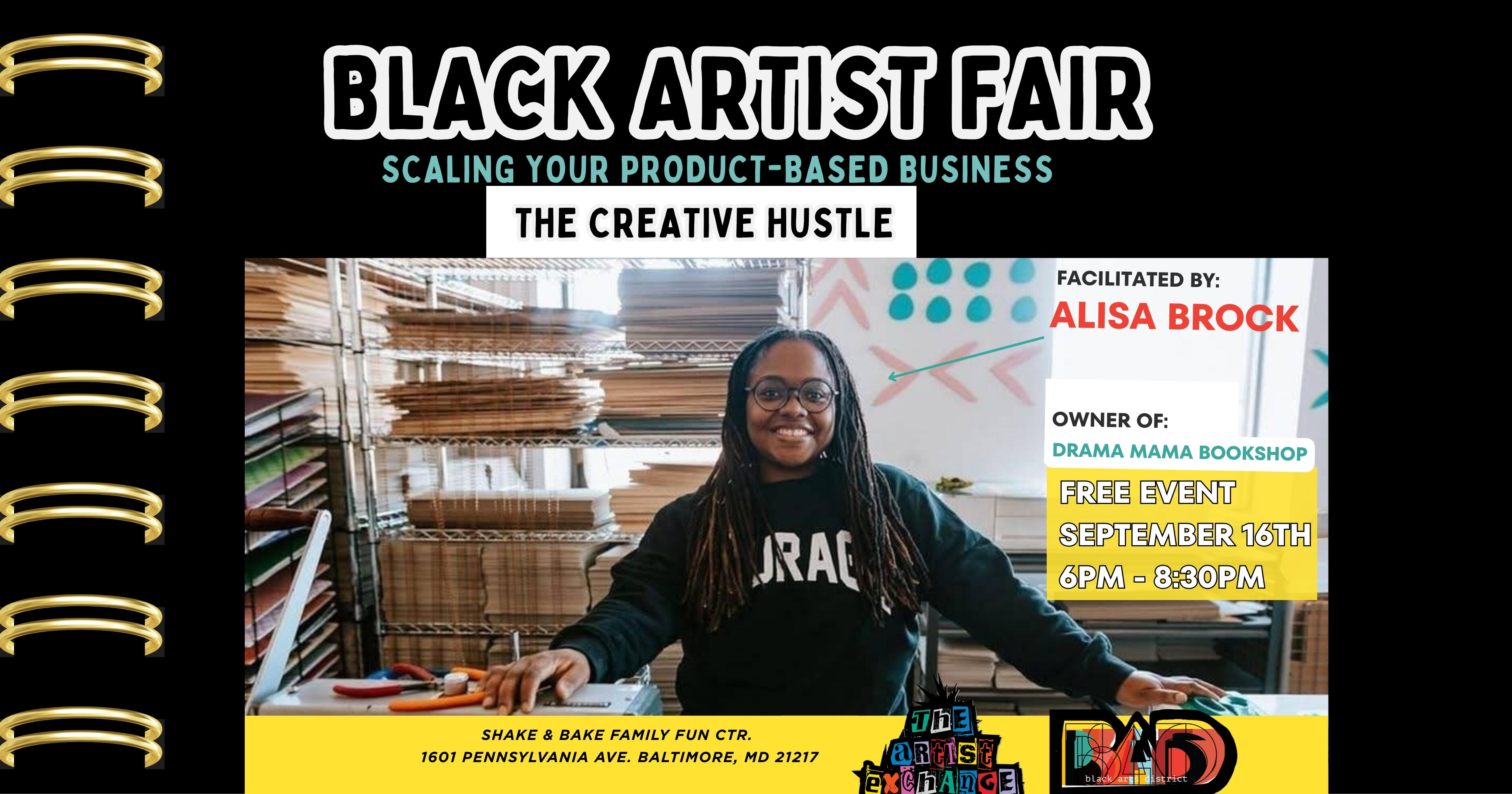 Campaign cover image for Black Artist Fair-September 2025