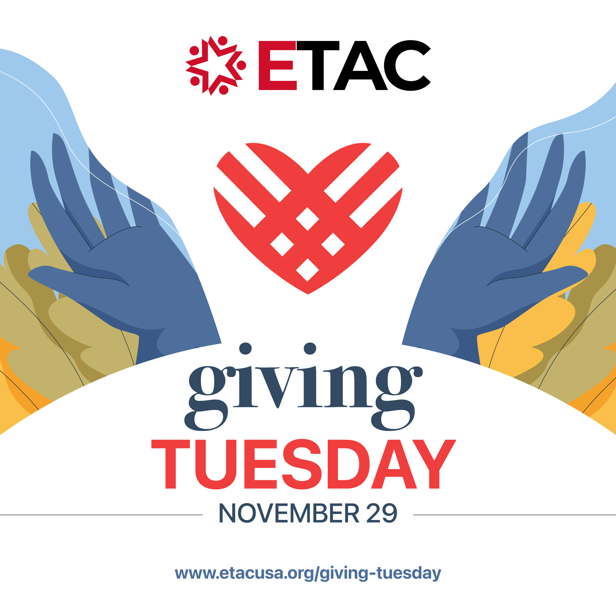 Campaign cover image for ETAC-USA Giving Tuesday 2022