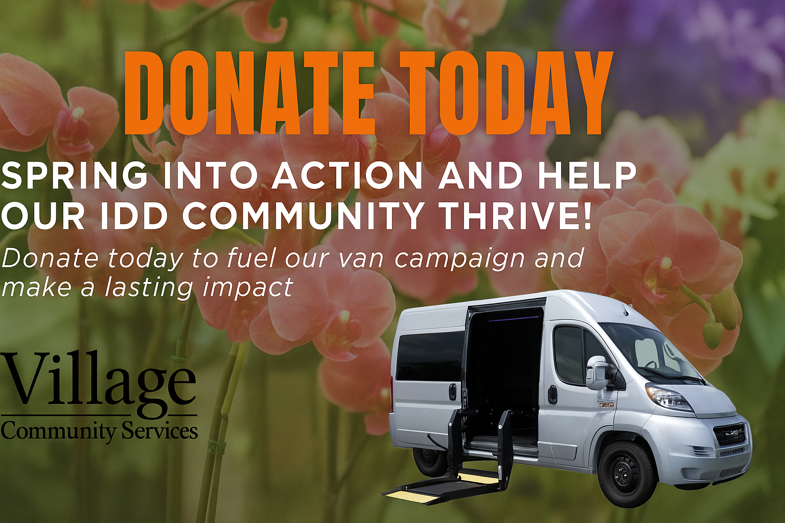 Campaign cover image for Donate to our Van Campaign