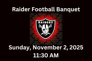 Campaign cover image for 2025 St. Regis Raiders Football Banquet