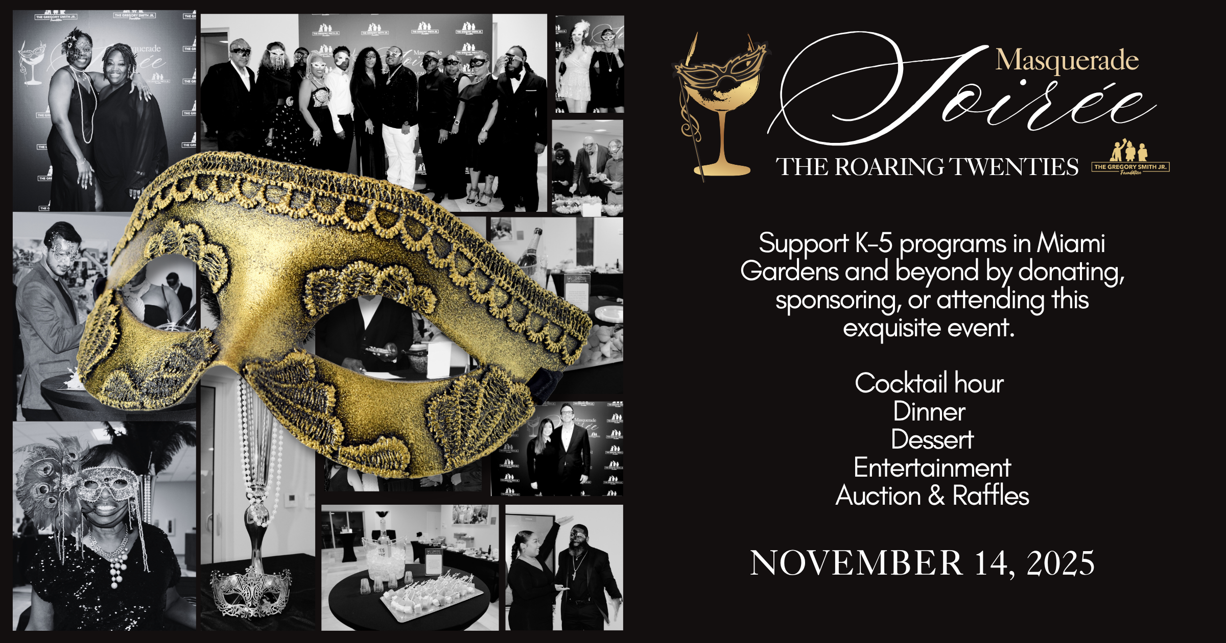 Campaign cover image for Masquerade Soirée: The Roaring 20s