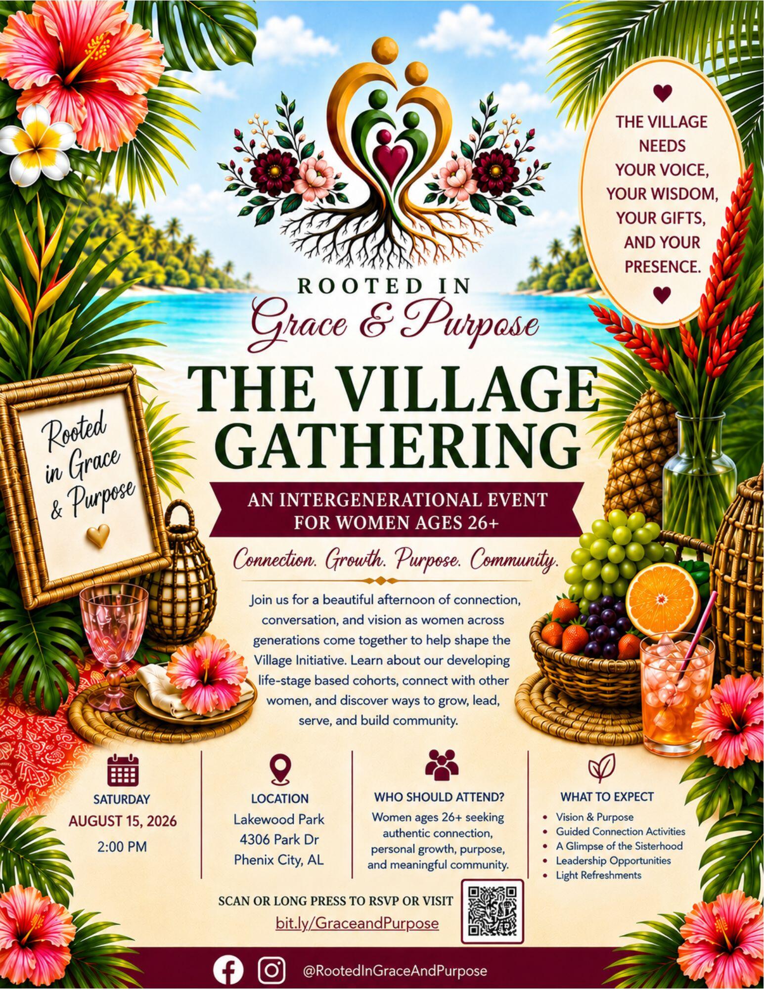 Campaign cover image for Rooted in Grace & Purpose: The Village Gathering