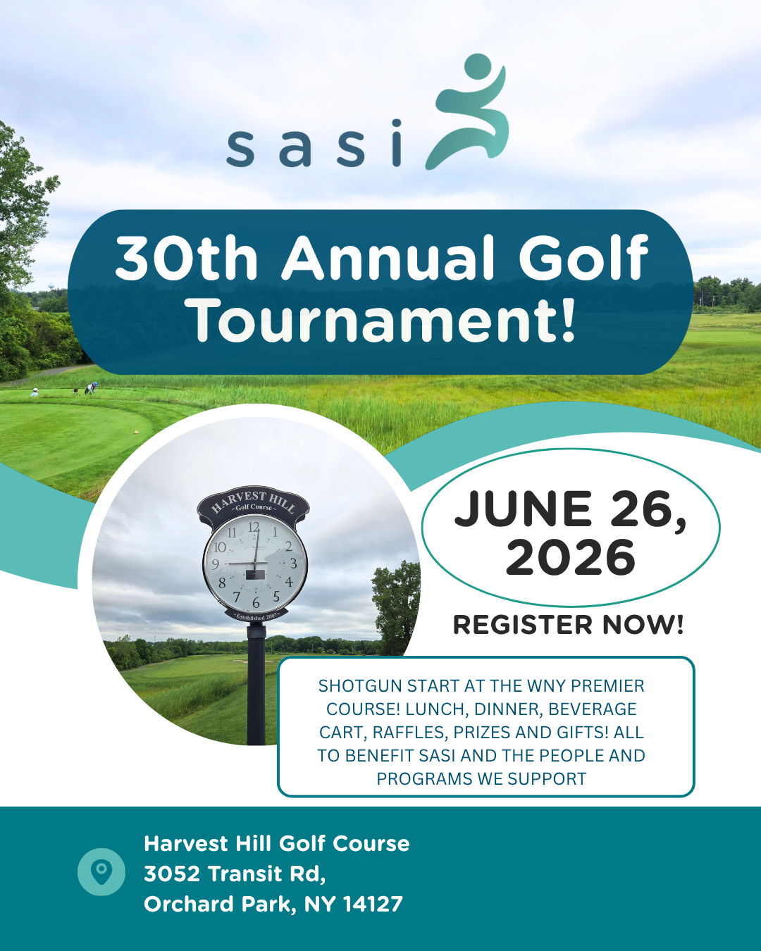 Campaign cover image for SASI's 30th Annual Golf Tournament 2026