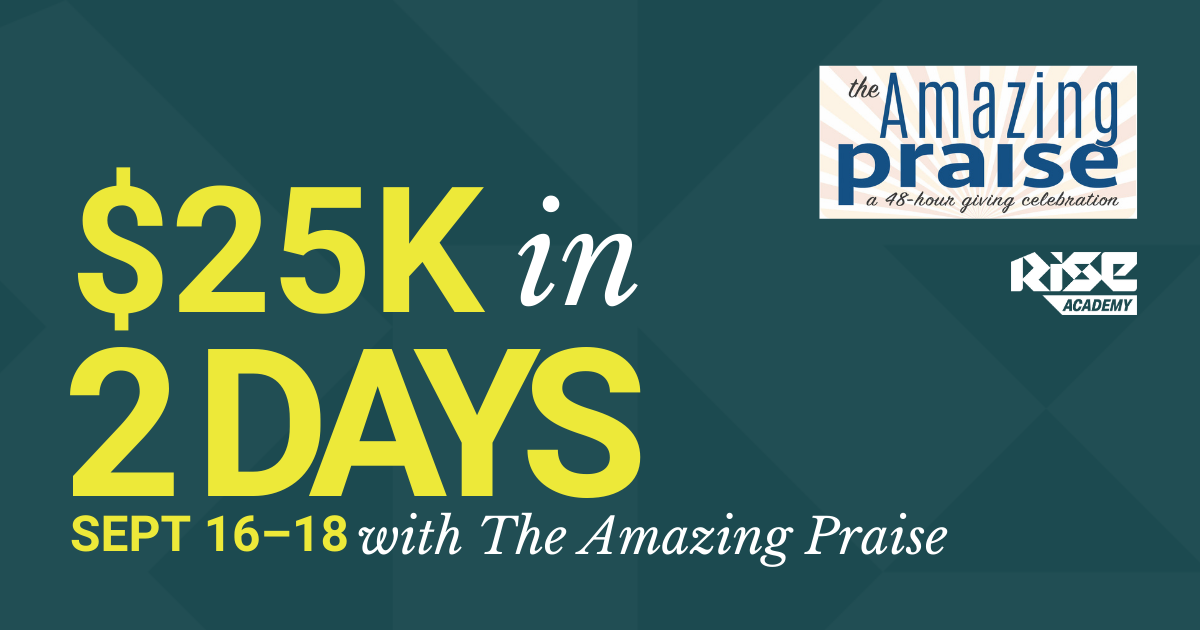 Campaign cover image for 25K in 2 Days with The Amazing Praise