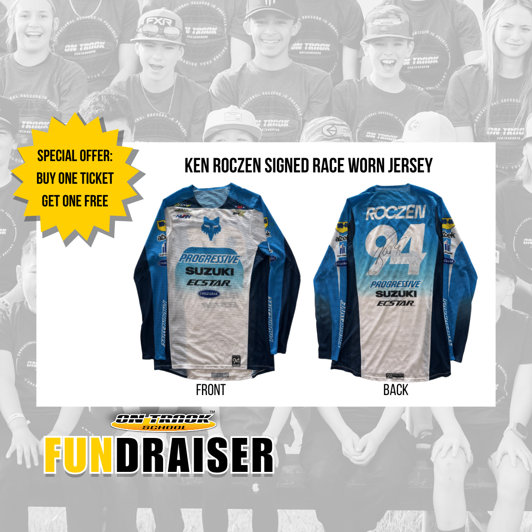 Campaign cover image for Ken Roczen Signed Jersey Scholarship Fundraiser