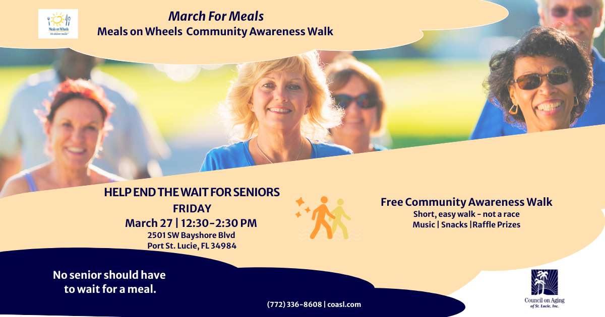 Campaign cover image for Meals on Wheels Community Awareness Walk