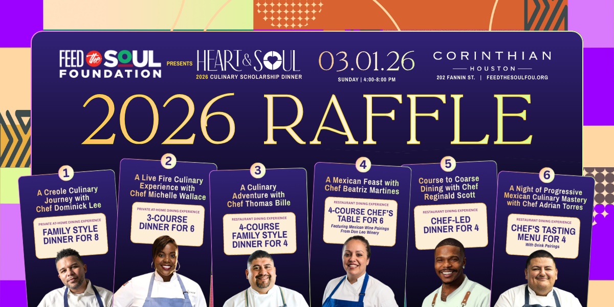 Campaign cover image for Heart & Soul 2026 Chef's Raffle