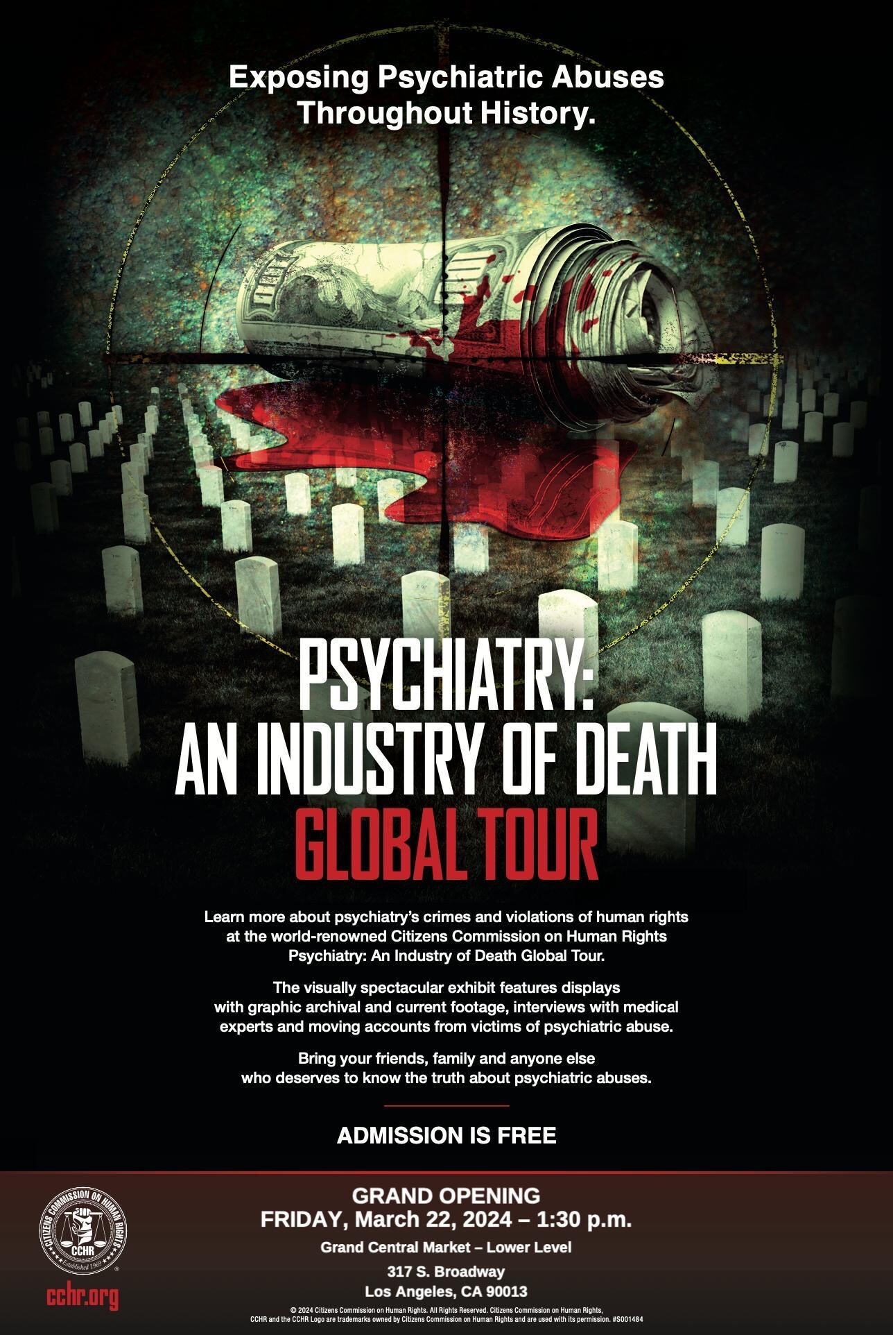 Psychiatry An Industry of Death Exhibit Grand Opening CITIZENS