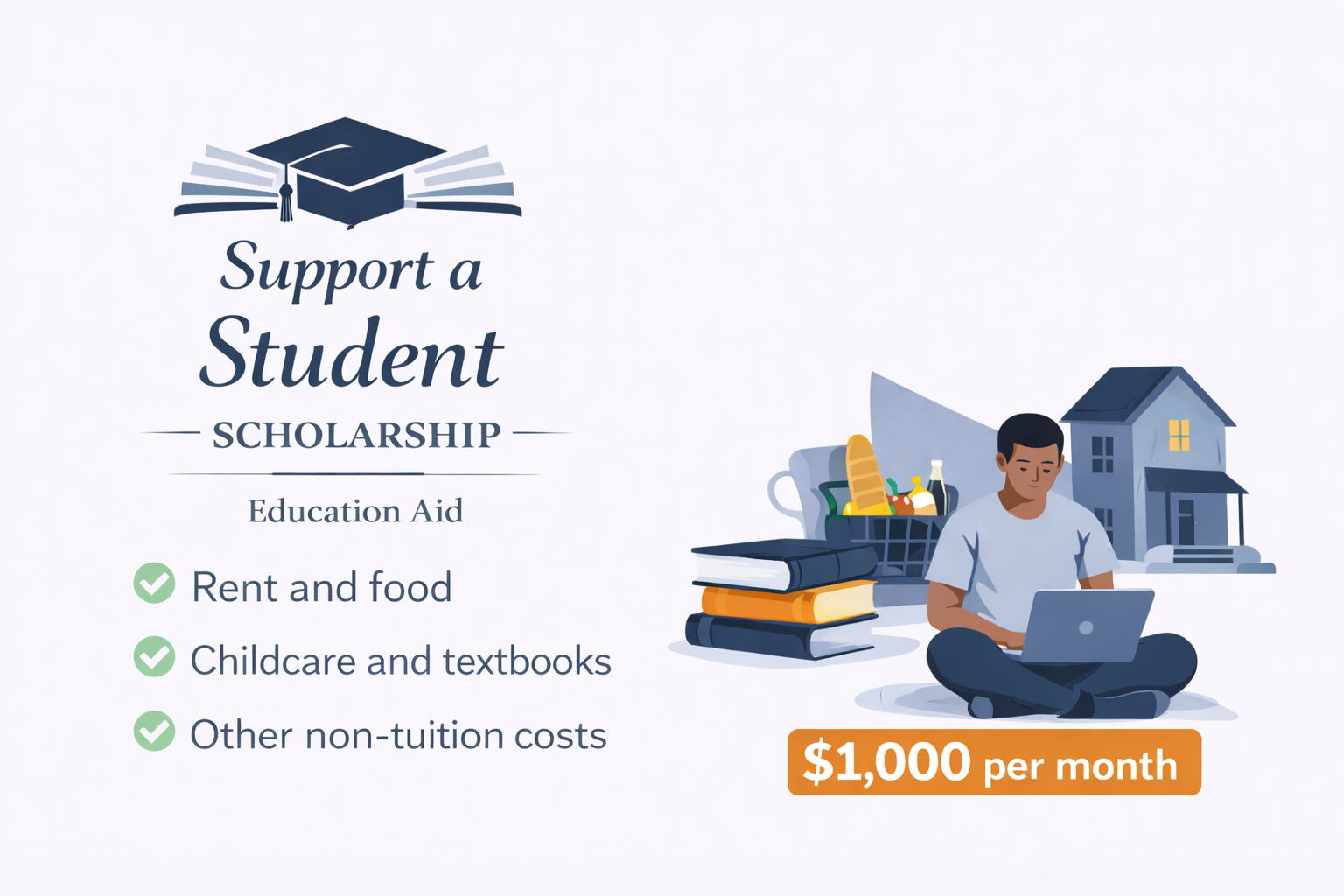 Campaign cover image for Support a Student Program
