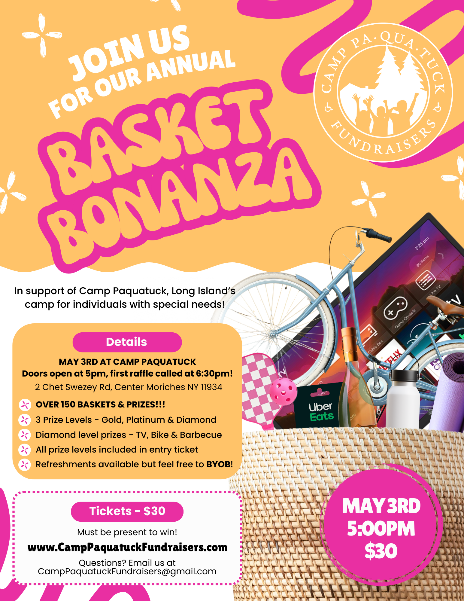 Campaign cover image for Basket Bonanza 2025