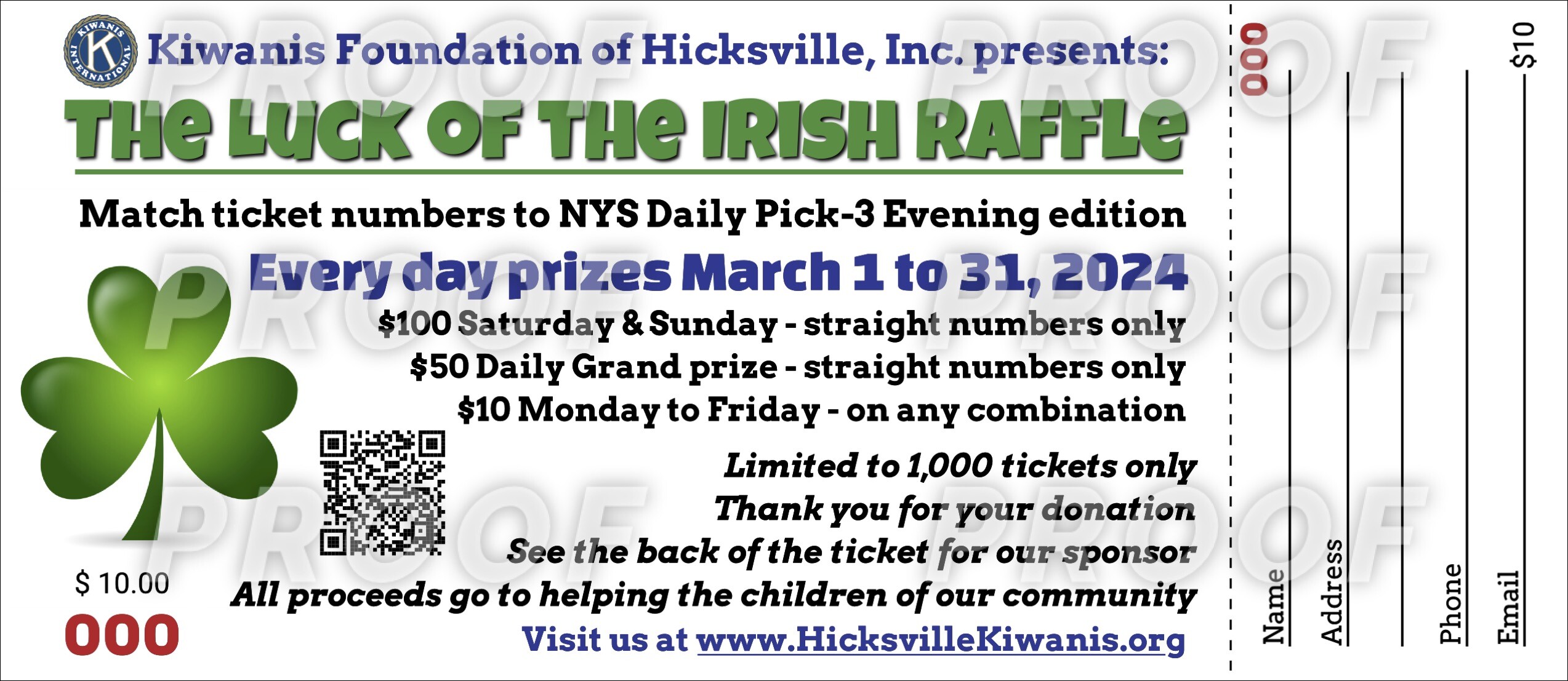 Campaign cover image for 2024 Luck of the Irish Raffle Fundraiser