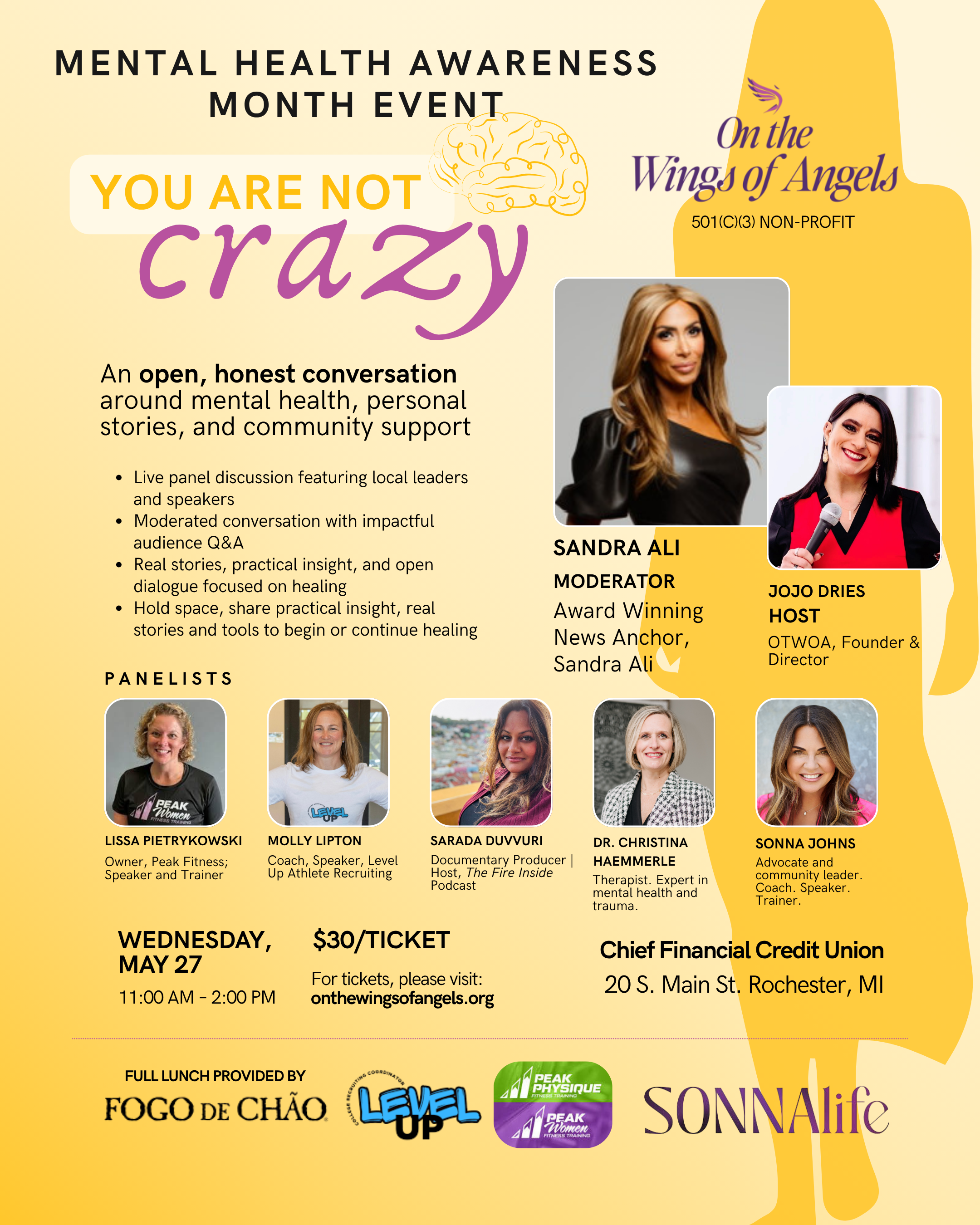 Campaign cover image for Mental Health Awareness Month Event