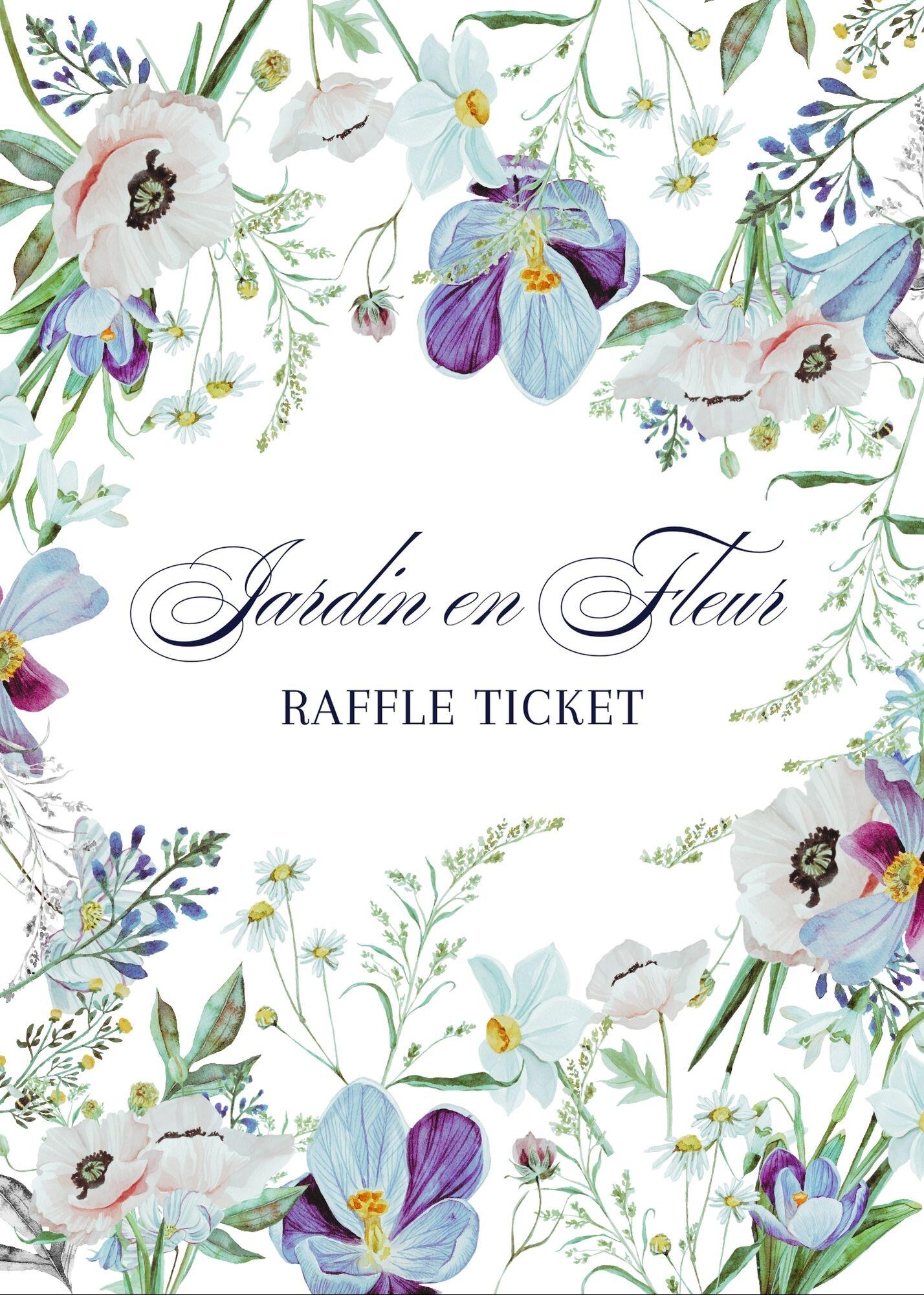 Campaign cover image for Raffle Tickets - Jardin en Fleur