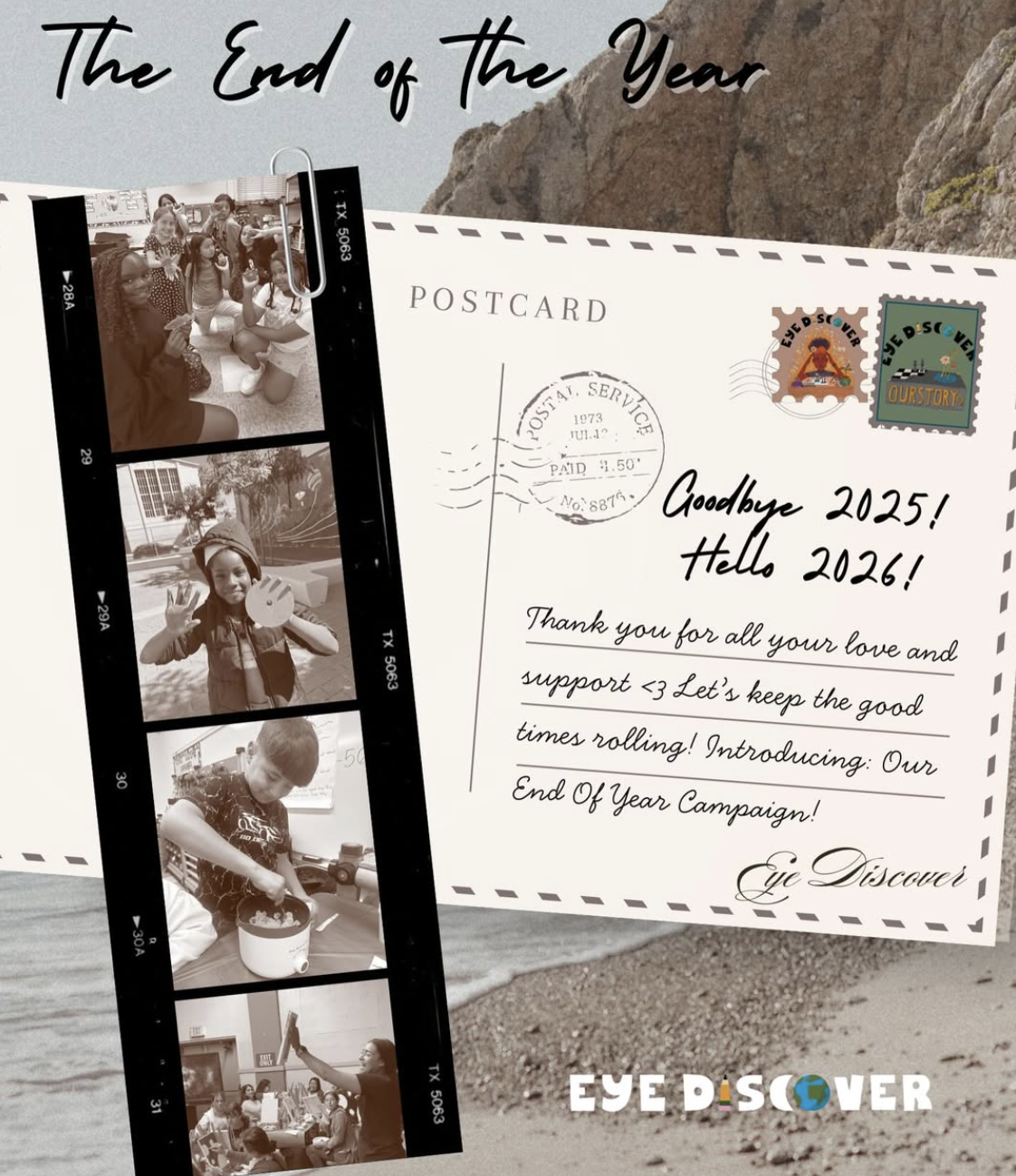 Campaign cover for Eye Discover’s End-of-Year Giving Campaign